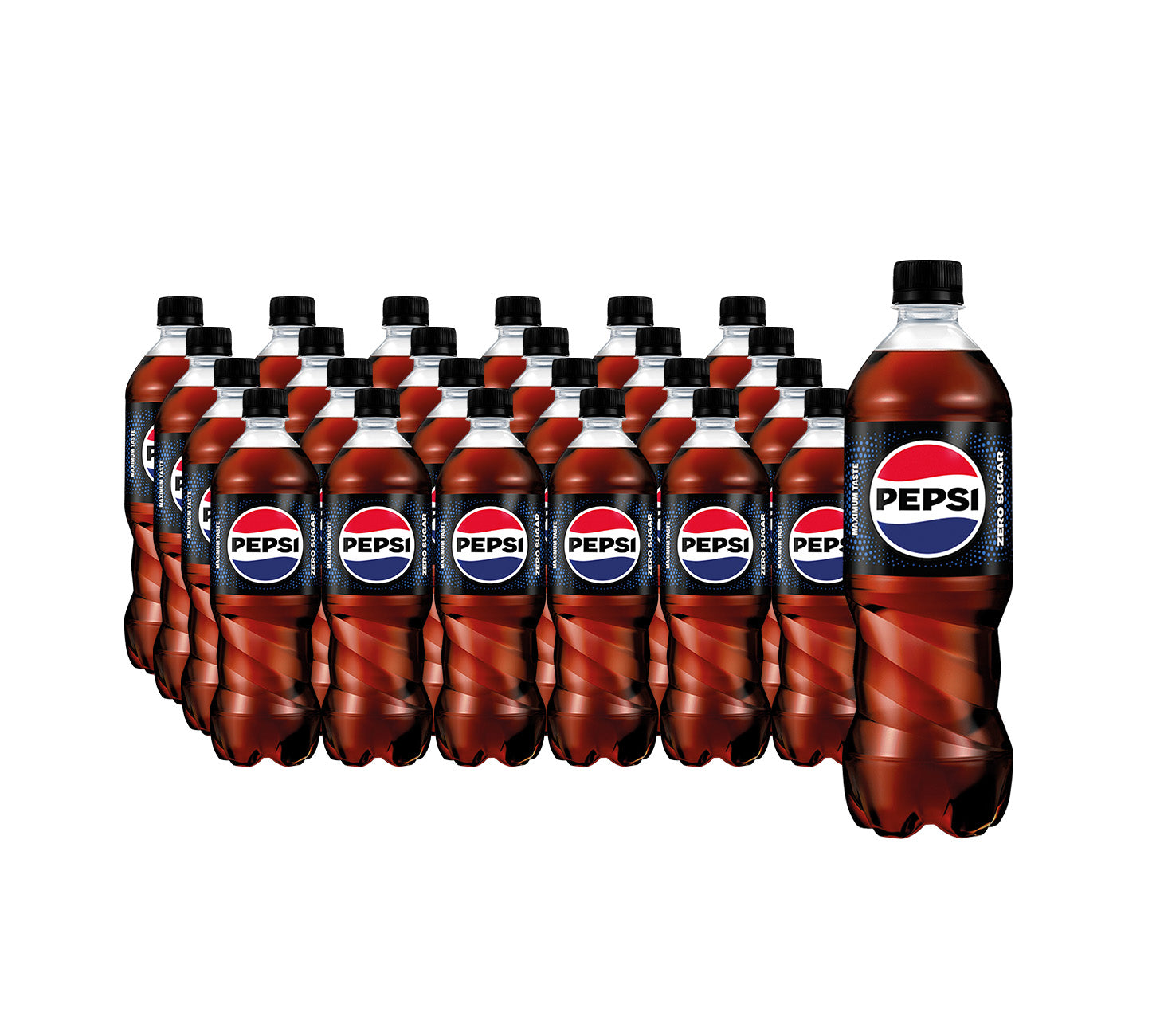 Boisson gazeuse Pepsi Zero 50 cl, pack de 24