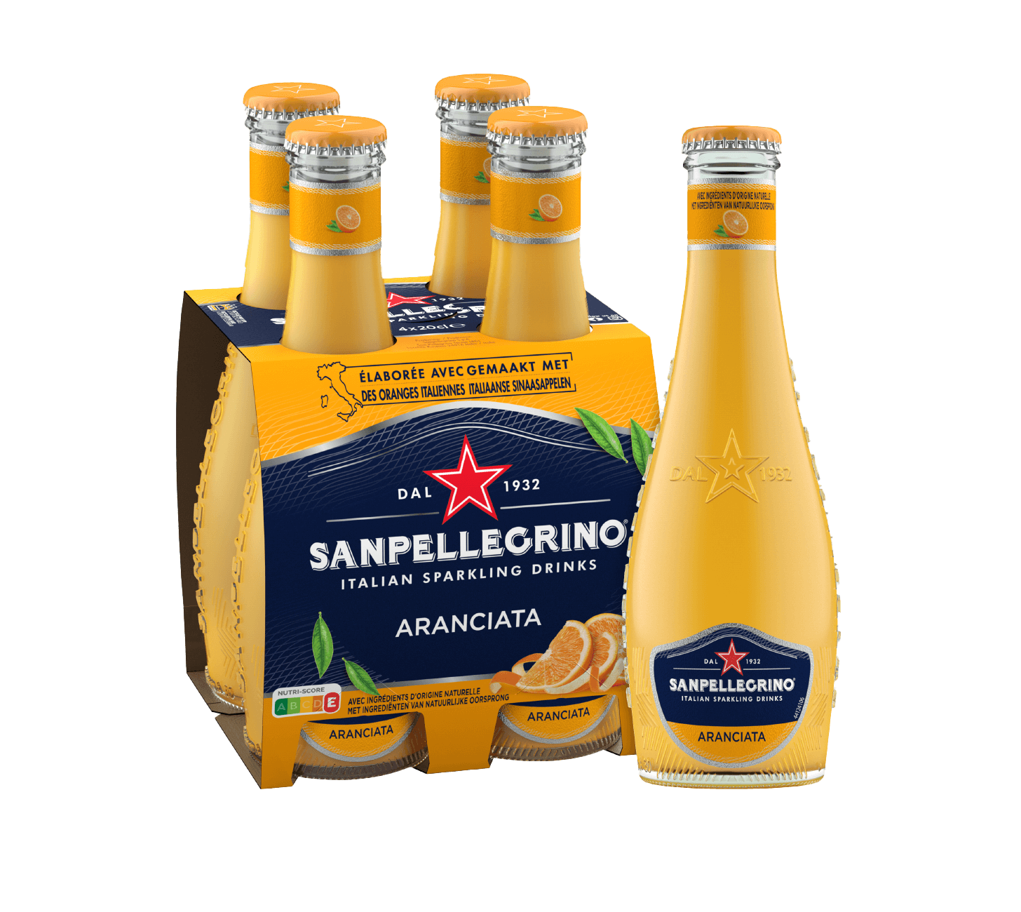 San Pellegrino Aranciata Saft 20cl 4-Pack