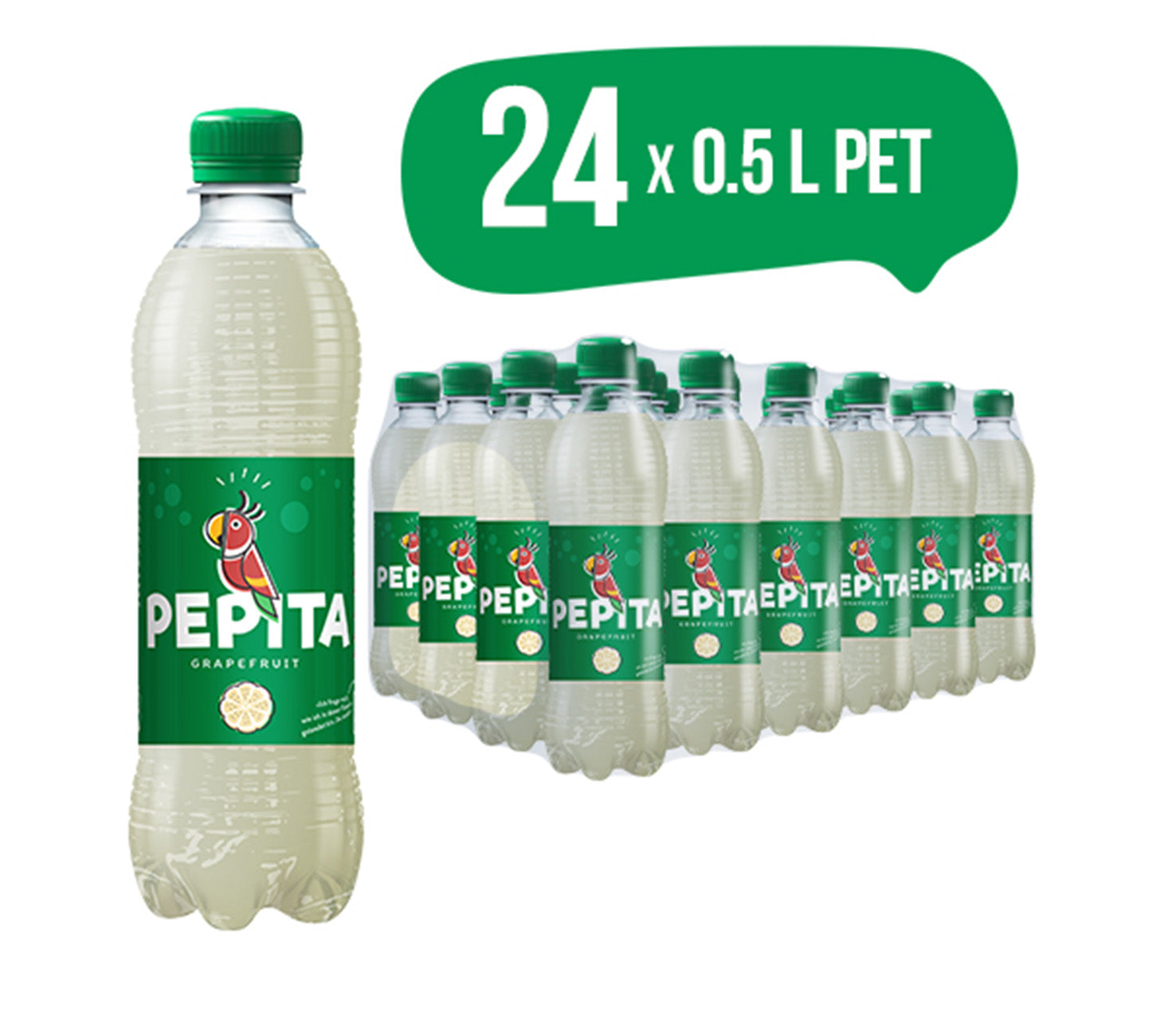 Bevanda analcolica al pompelmo Pepita 50cl confezione da 24