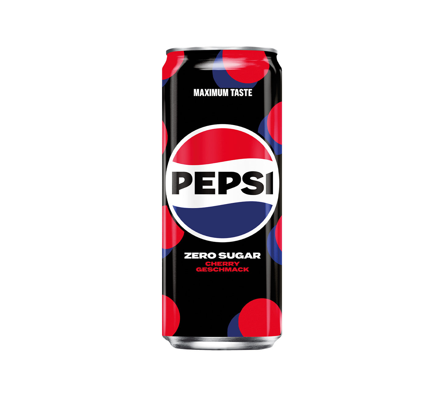 DE: Pepsi Zero Cherry 33cl 6-Pack – Dosen Softdrink mit Cola-Kirsche Geschmack ohne Zucker.
FR: Pepsi Zero Cherry 33cl 6-Pack – pack de canettes soda cola-cerise sans sucre.
IT: Pepsi Zero Cherry 33cl 6-Pack – confezione lattine soft drink cola-ciliegia senza zucchero.
Keywords: pepsi, zero, cherry, softdrink, cola, feldschloesschen-getraenkeshop