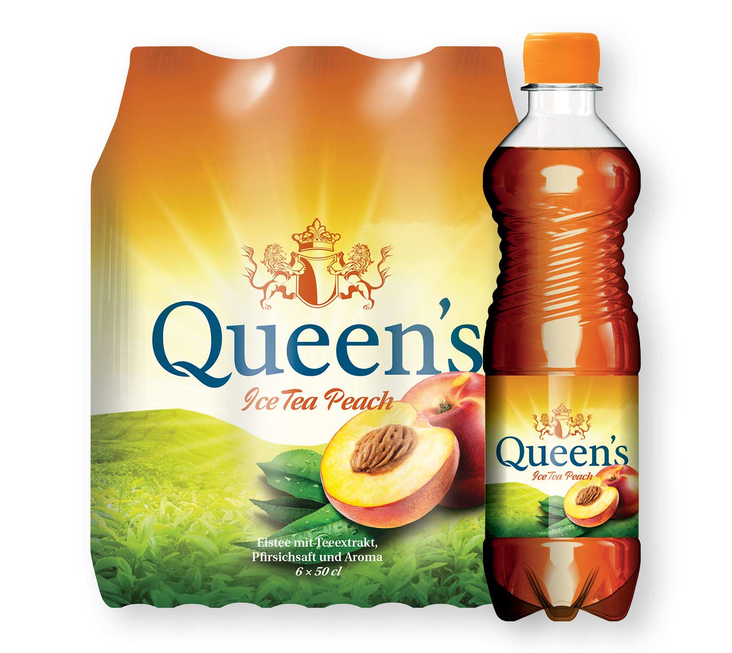 Queen's Ice Tea Peach (50cl)