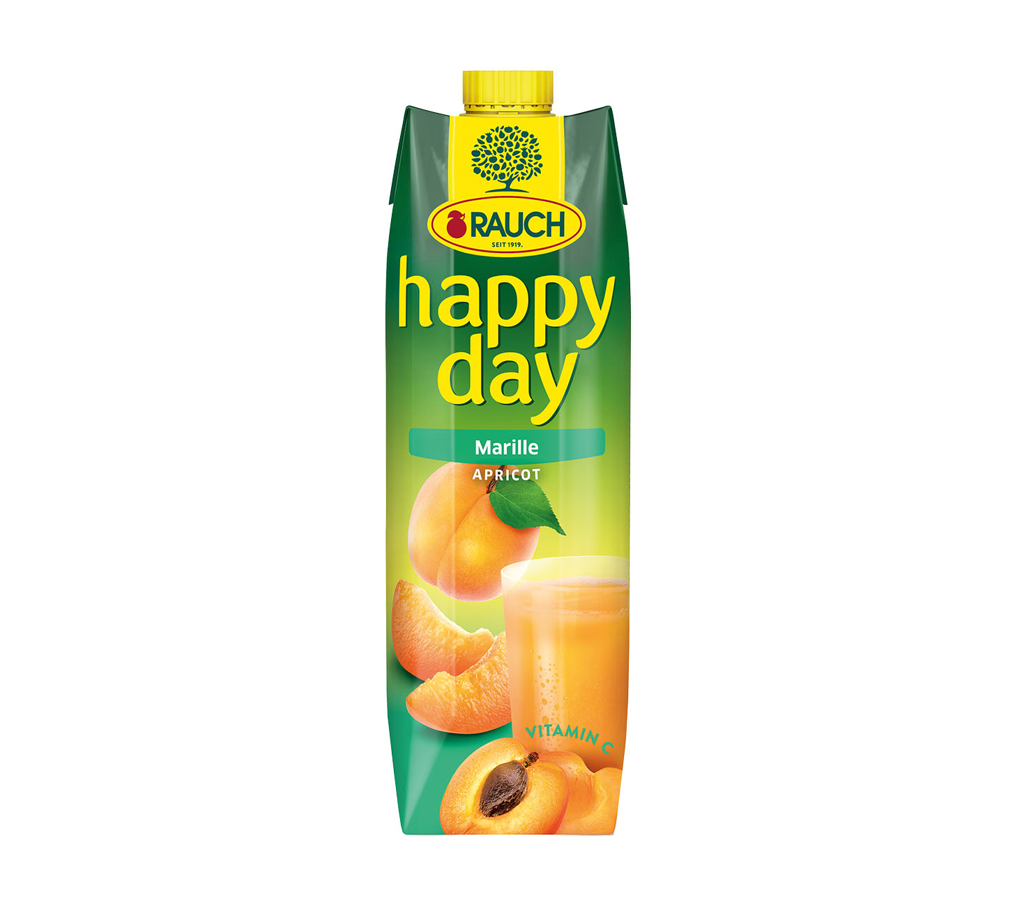 Rauch Happy Day Marille Saft 100cl 12-Pack