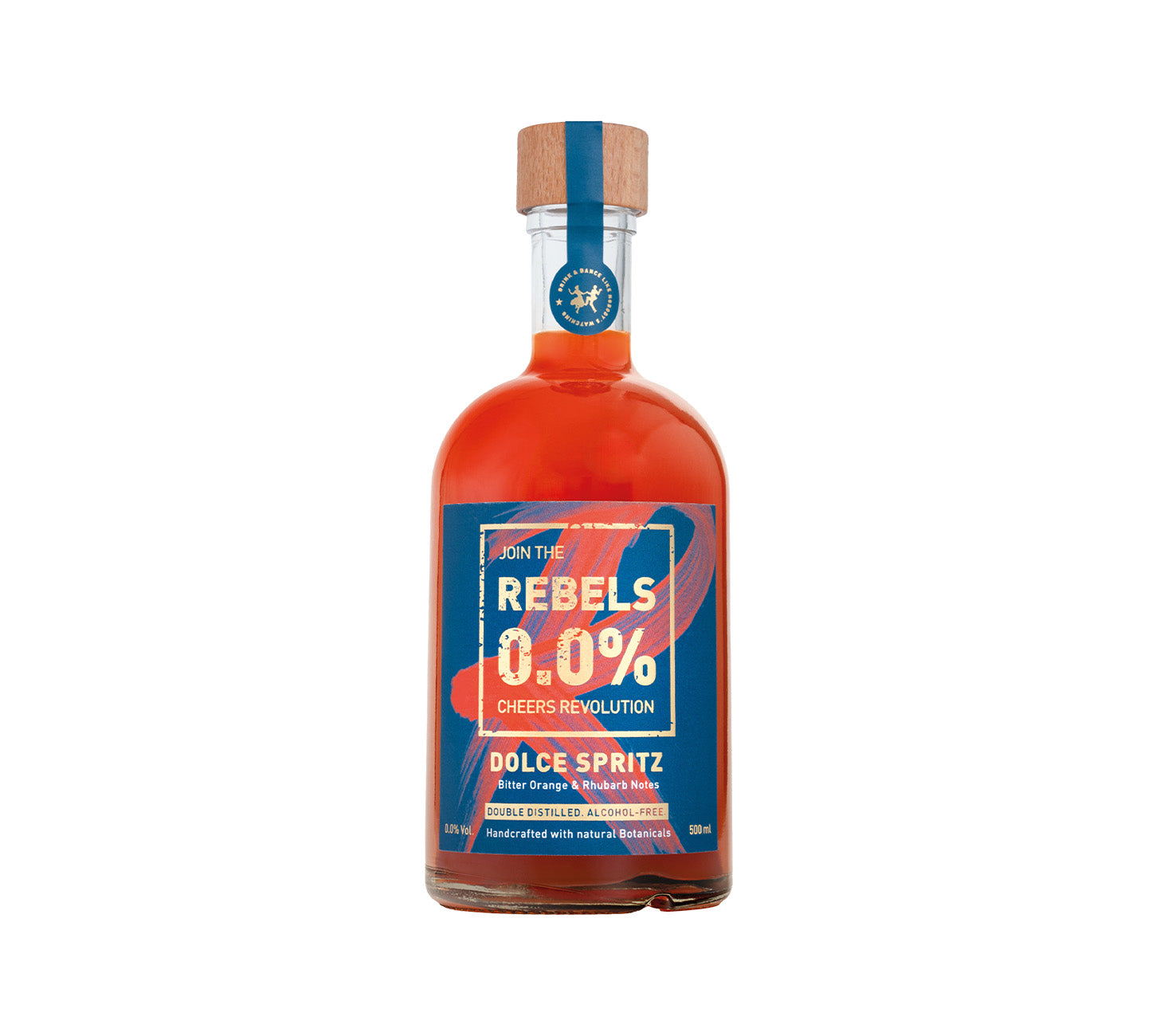 DE: Rebels Dolce alkoholfrei 50cl – alkoholfreie Spirituosen-Alternative
FR: Rebels Dolce sans alcool 50cl – alternative sans alcool
IT: Rebels Dolce analcolico 50cl – alternativa analcolica