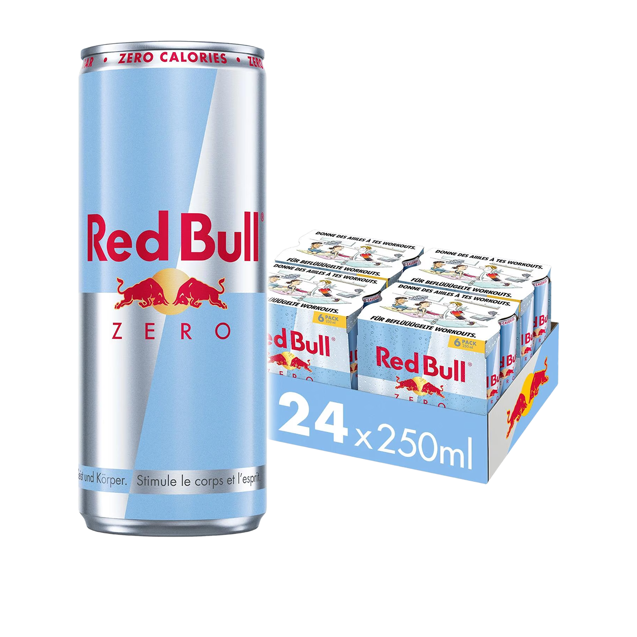 Red Bull Zero Softdrink 25cl 6-Pack