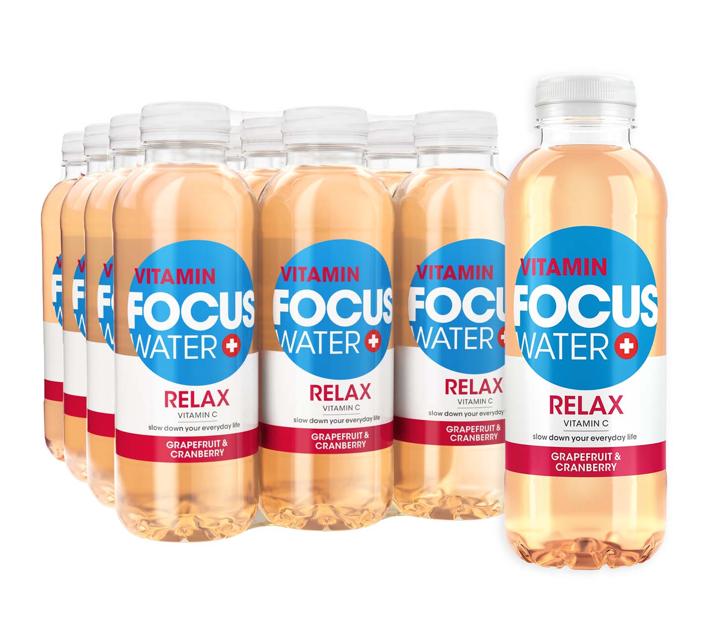 DE: Focuswater Relax Grapefruit Cranberry 50cl 12-Pack – Erfrischungsgetraenk mit Vitaminen
FR: Focuswater Relax pamplemousse canneberge 50cl 12-Pack – boisson bien-etre
IT: Focuswater Relax pompelmo mirtillo rosso 50cl 12-Pack – bevanda wellness