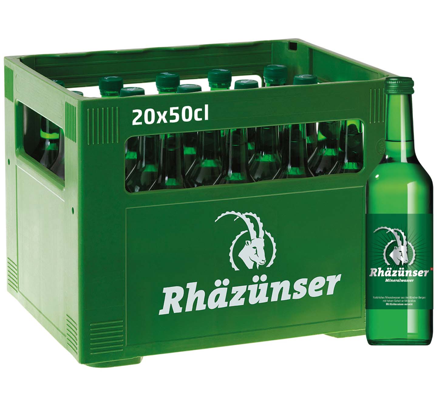 Rhäzünser con anidride carbonica (50cl)