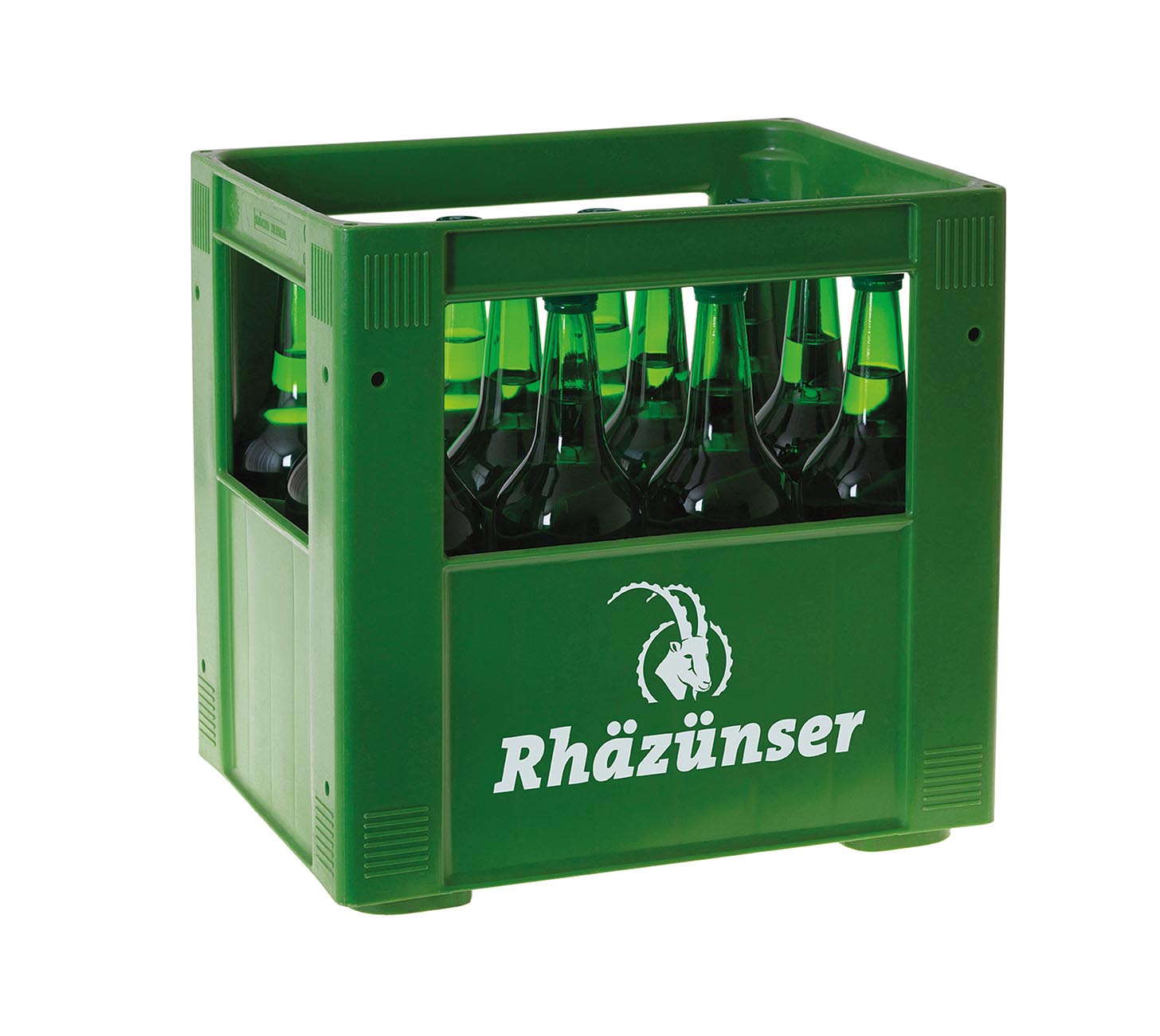 DE:
Rhäzünser mit Kohlensäure 100cl 12-Harasse – sprudelndes Mineralwasser in Glasflaschen, Mehrwegkiste.
FR:
Rhäzünser gazeuse 100cl 12-Harasse – eau minérale pétillante en bouteilles en verre consignées.
IT:
Rhäzünser frizzante 100cl 12-Harasse – acqua minerale naturale gassata in bottiglie di vetro a rendere.
Keywords: mineralwasser, wasser, rhaezuenser, mit kohlensaeure, sprudel, glas, mehrweg, 100cl, harasse, feldschloesschen-getraenkeshop