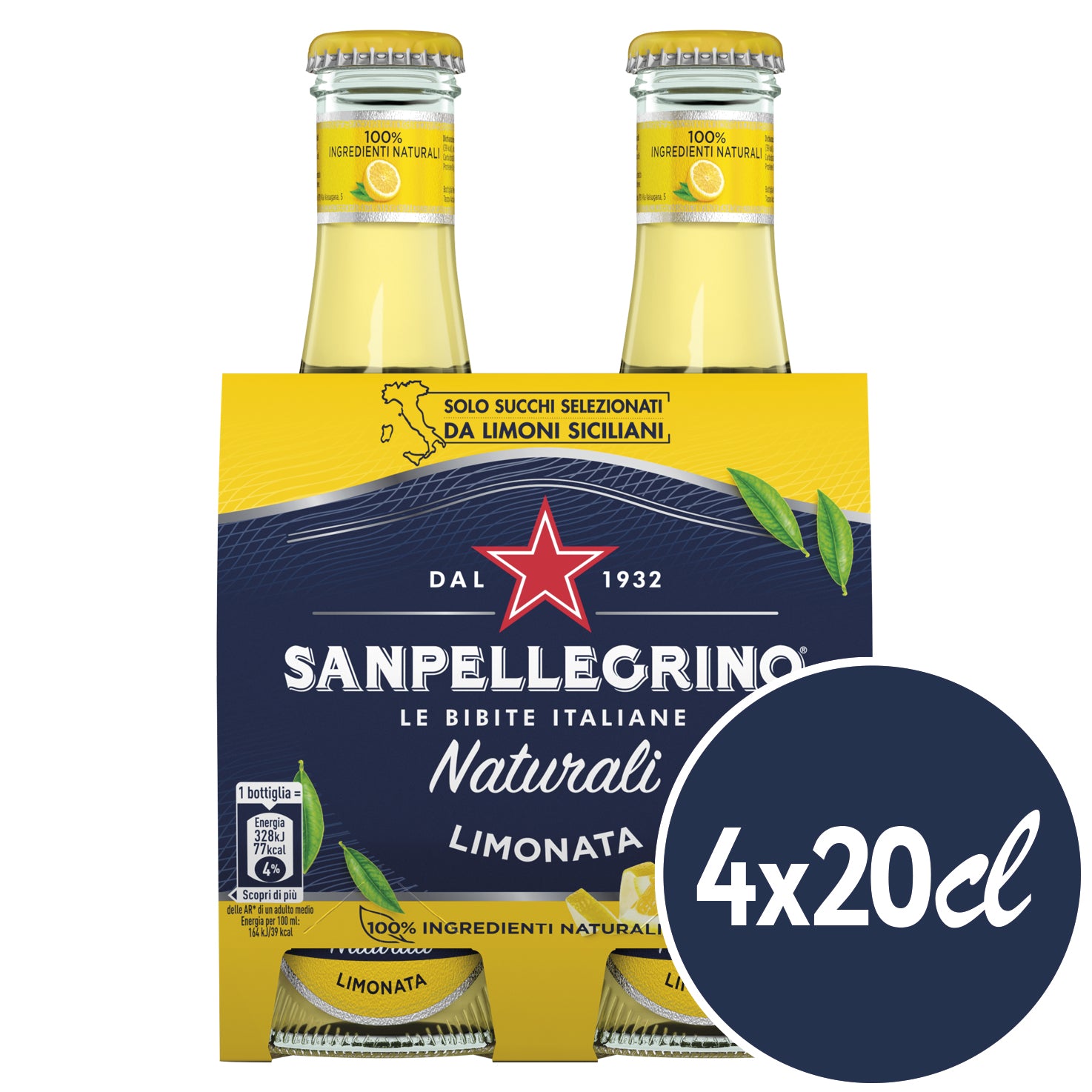 San Pellegrino Limonata Saft 20cl 4-Pack