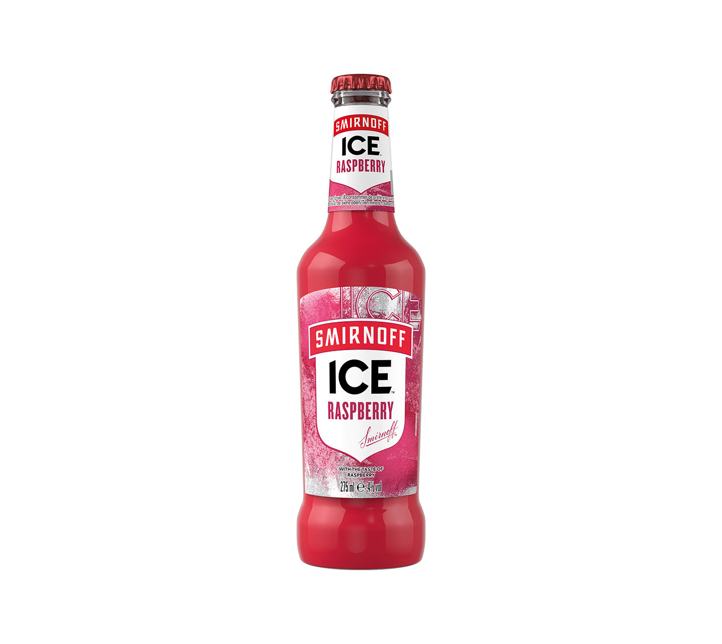 DE: Smirnoff Ice Raspberry 27.5cl 24er Pack – fruchtiger Vodka-Mix mit Himbeere.
Keywords: smirnoff ice raspberry, vodka mix, feldschloesschen getraenkeshop
FR: Smirnoff Ice Raspberry 27.5cl 24 pack – vodka mix fruite a la framboise.
Keywords: smirnoff ice raspberry, vodka mix, feldschloesschen getraenkeshop
IT: Smirnoff Ice Raspberry 27.5cl 24 confezione – vodka mix fruttato al lampone.
Keywords: smirnoff ice raspberry, vodka mix, feldschloesschen getraenkeshop