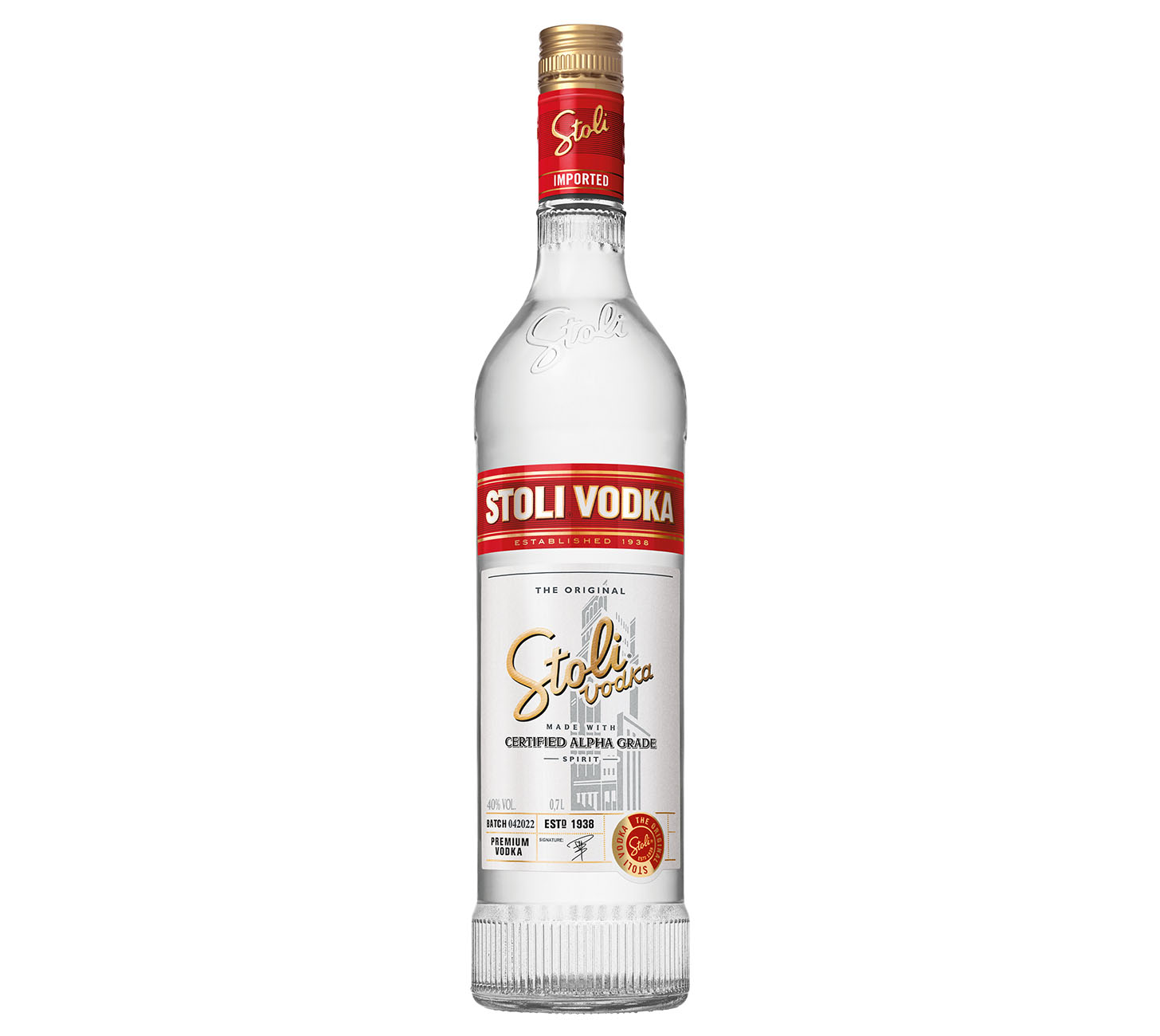 Stoli Premium Vodka Spiritueux 1x70cl