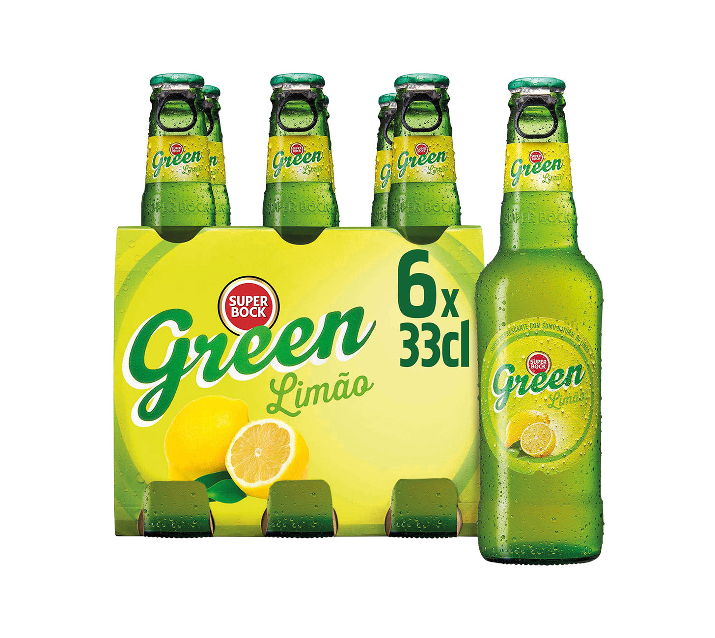 DE: Super Bock Green Bier 33cl 6 Pack MHI – leichtes portugiesisches Bier mit nur 0,5 % Alkohol, erfrischend und angenehm mild, ideal fuer bewussten Biergenuss.
FR: Super Bock Green Biere 33cl 6 Pack MHI – biere portugaise legere avec seulement 0,5 % d’alcool, fraiche et facile a boire.
IT: Super Bock Green Birra 33cl 6 Pack MHI – birra portoghese leggera con solo 0,5 % di alcol, fresca e piacevole.
