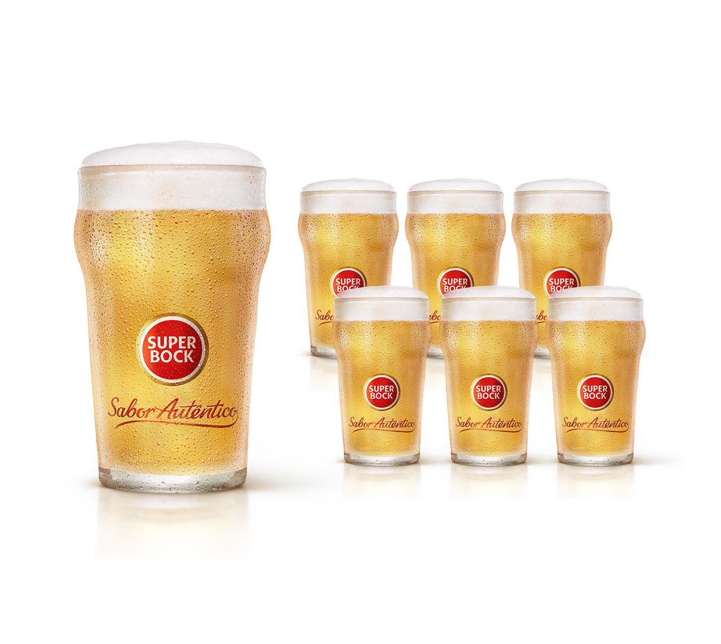 DE: Super Bock Bierglas 6×30cl – Set aus sechs original Super Bock Gläsern mit Logo, klares Glas im klassischen Design, ideal für Biergenuss zu Hause oder in geselliger Runde.
FR: Verres à bière Super Bock 6×30cl – set de six verres originaux Super Bock avec logo, verre transparent au design classique, parfait pour déguster la bière à la maison ou entre amis.
IT: Bicchieri da birra Super Bock 6×30cl – set da sei bicchieri originali Super Bock con logo, vetro trasparente dal design classico.