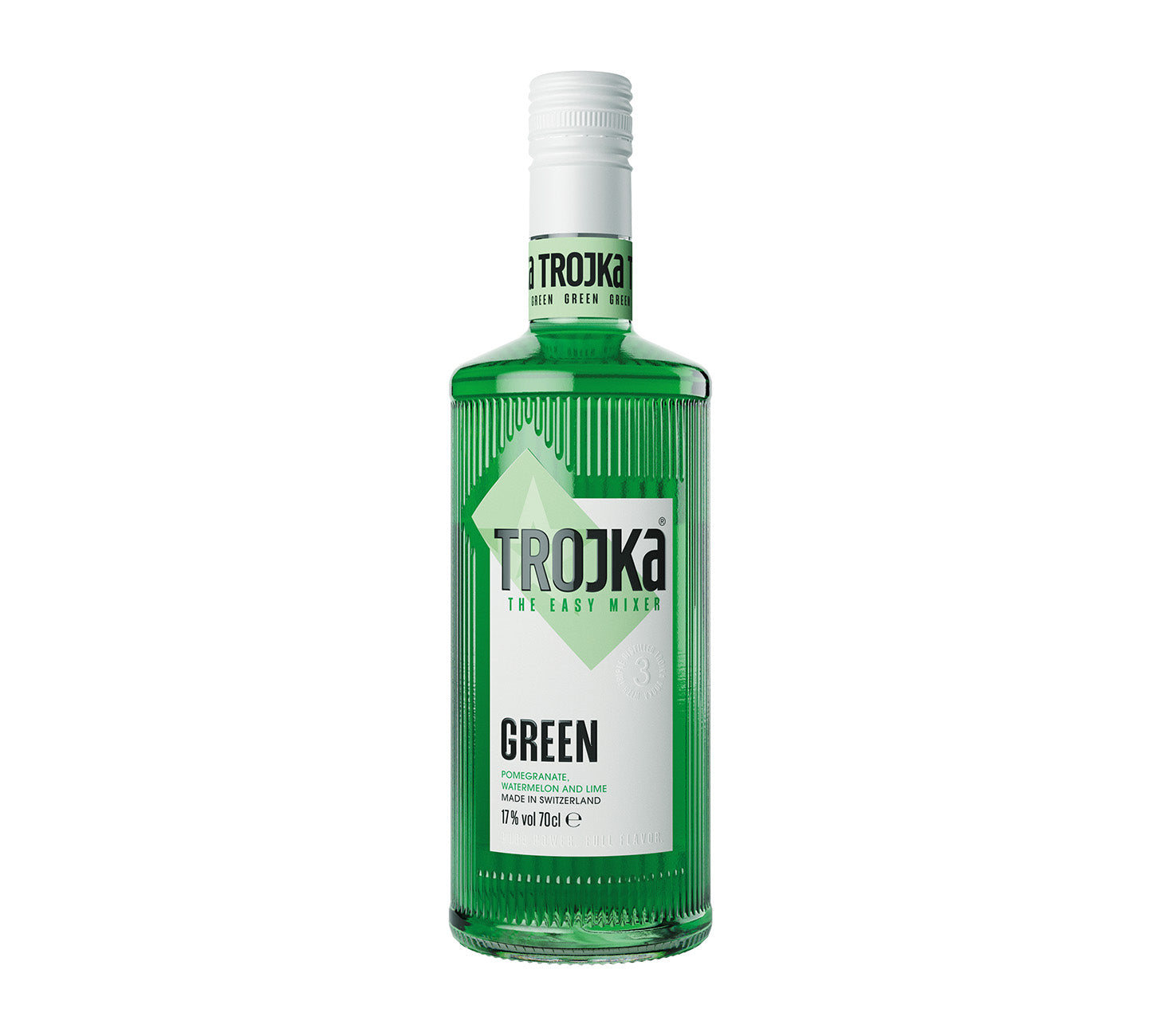 DE: Vodka Trojka Green 70cl – gruener Likör auf Vodka Basis, frisch und perfekt fuer Cocktails.
Keywords: trojka green, vodka likoer, feldschloesschen getraenkeshop
FR: Vodka Trojka Green 70cl – liqueur vert a base de vodka, frais et ideal pour cocktails.
Keywords: trojka green, vodka liqueur, feldschloesschen getraenkeshop
IT: Vodka Trojka Green 70cl – liquore verde a base di vodka, fresco e ideale per cocktail.
Keywords: trojka green, vodka liquore, feldschloesschen getraenkeshop