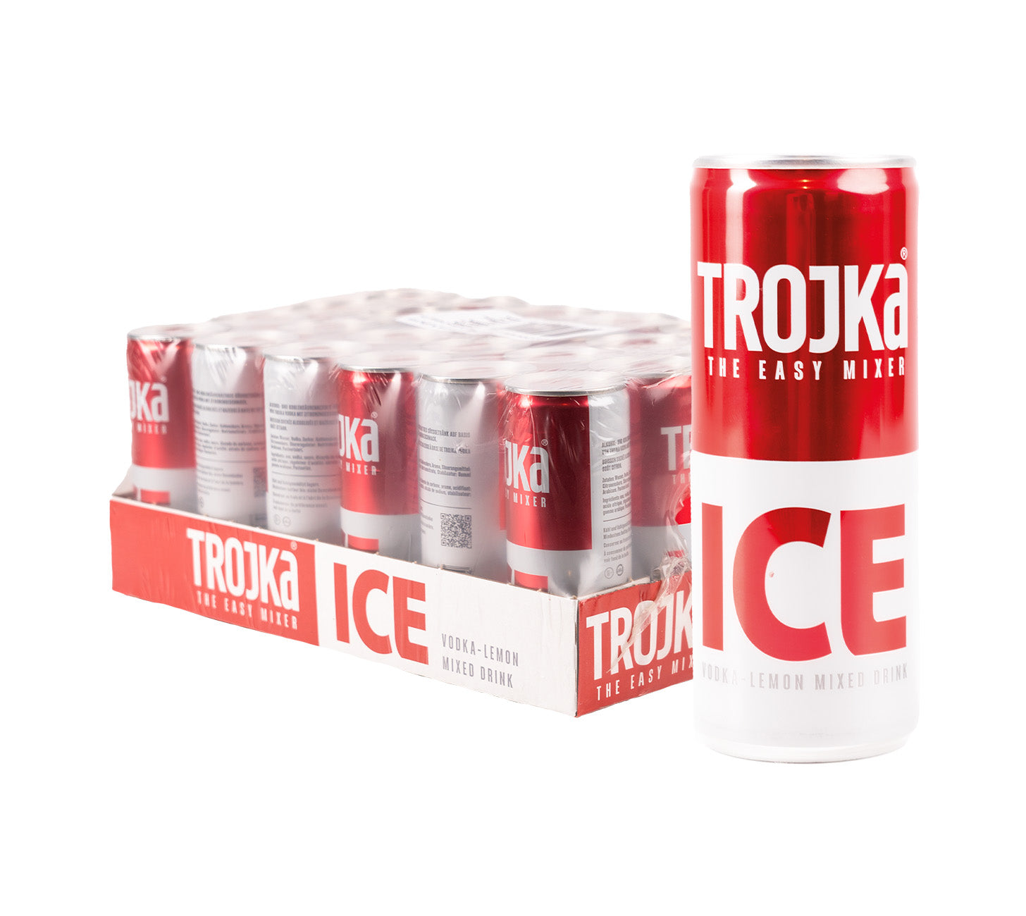 Trojka ICE Vodka Mixed Dose Spirituosen 24x25cl