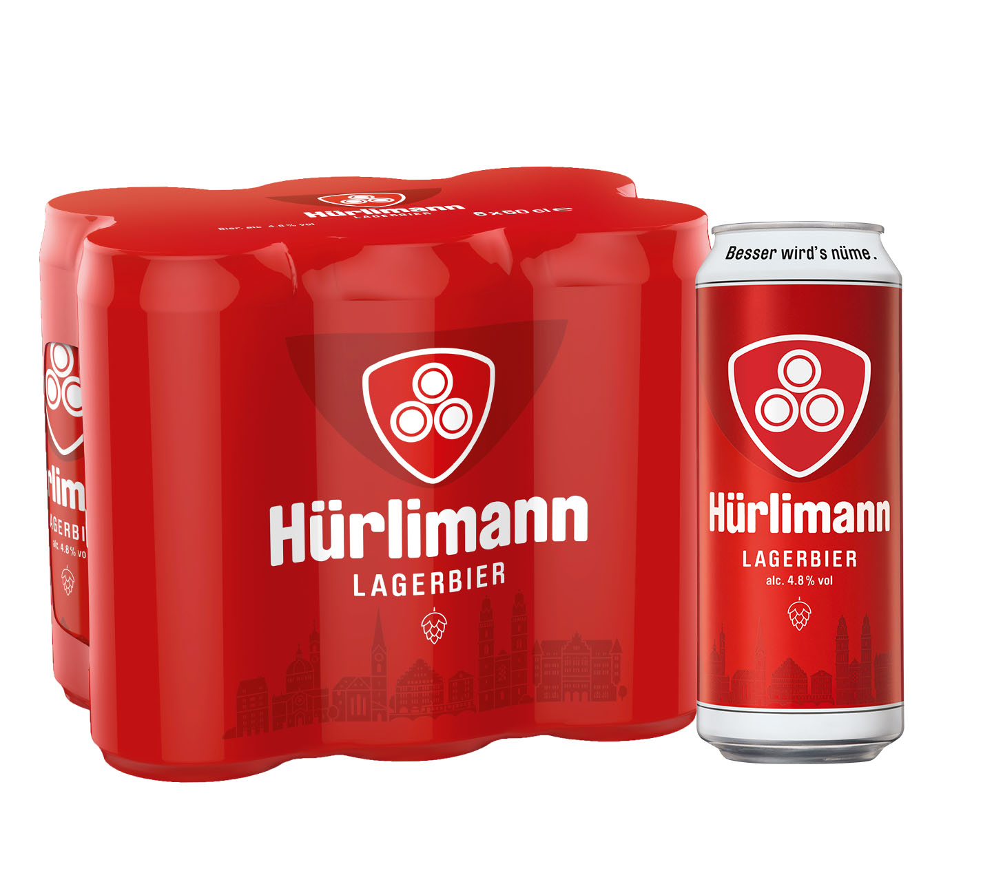 Hürlimann Bière blonde 50cl 6-Pack