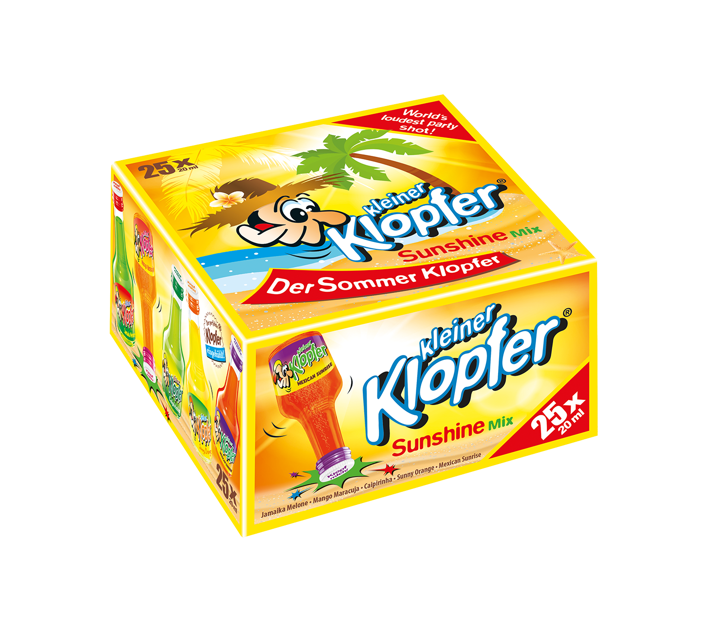 Kleiner Klopfer Sunshine Mix Spirits 25x2cl