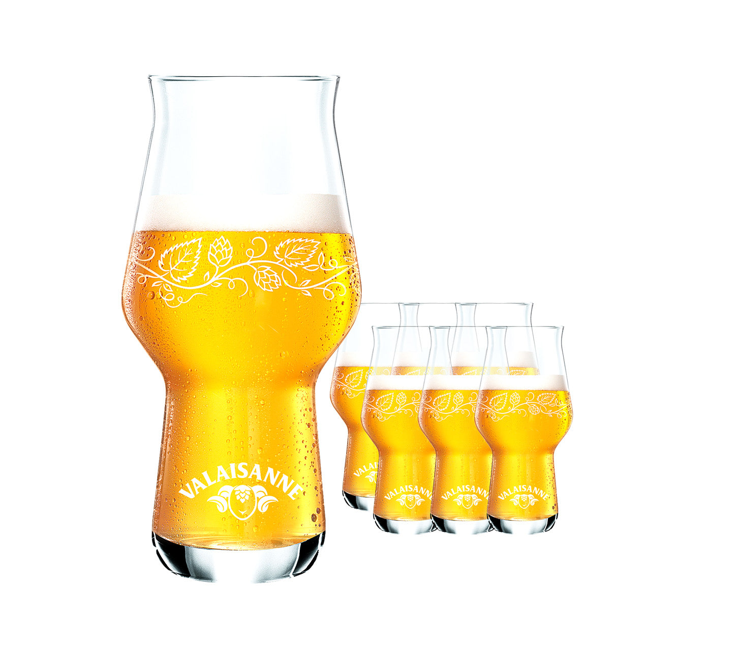 DE: Valaisanne Craft Glas 6er Set 30cl und 40cl – stilvolle Bierglaeser fuer echten Genuss.
Keywords: valaisanne glas, bierglas, feldschloesschen getraenkeshop
FR: Valaisanne Verres Craft 6×30cl et 40cl – verres elegants pour savourer la biere.
Keywords: valaisanne verre, verre a biere, feldschloesschen getraenkeshop
IT: Valaisanne Bicchieri Craft 6×30cl e 40cl – bicchieri eleganti per gustare la birra.
Keywords: valaisanne bicchiere, bicchiere birra, feldschloesschen getraenkeshop