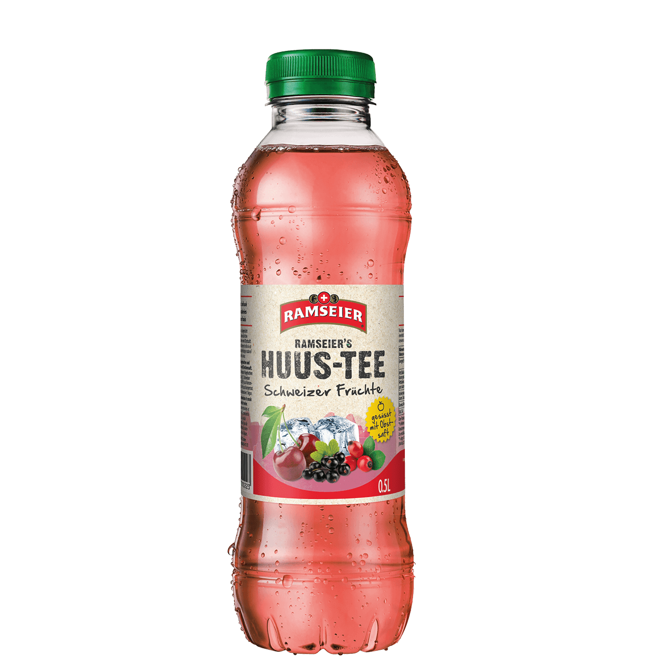 • DE: Ramseier Huus-Tee Schweizer Fruechte Softdrink 50cl 6-Pack – Erfrischungsgetraenk im Pack
• FR: Ramseier Huus-Tee Fruits Suisses Softdrink 50cl 6-Pack – boisson rafraichissante en pack
• IT: Ramseier Huus-Tee Frutti Svizzeri Softdrink 50cl 6-Pack – bevanda rinfrescante in confezione