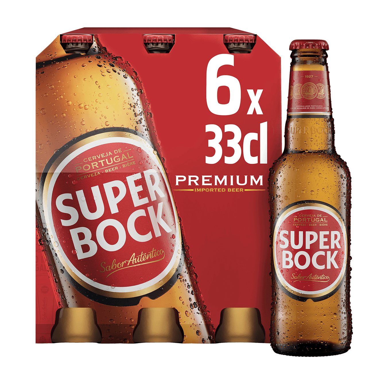 DE: Super Bock Lager Bier 33cl 6 Pack – portugiesisches Lagerbier, mild und erfrischend im praktischen Format.
Keywords: super bock lager, portugiesisches bier, feldschloesschen getraenkeshop
FR: Super Bock Lager Biere 33cl 6 Pack – biere portugaise classique, douce et rafraichissante.
Keywords: super bock lager, biere portugaise, feldschloesschen getraenkeshop
IT: Super Bock Lager Birra 33cl 6 Pack – birra portoghese classica, fresca e leggera.
Keywords: super bock lager, birra portoghese, feldschloessch
