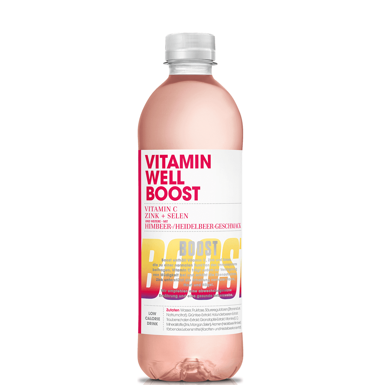 Boisson sportive et bien-être Vitamin Well Boost 50 cl, pack de 12