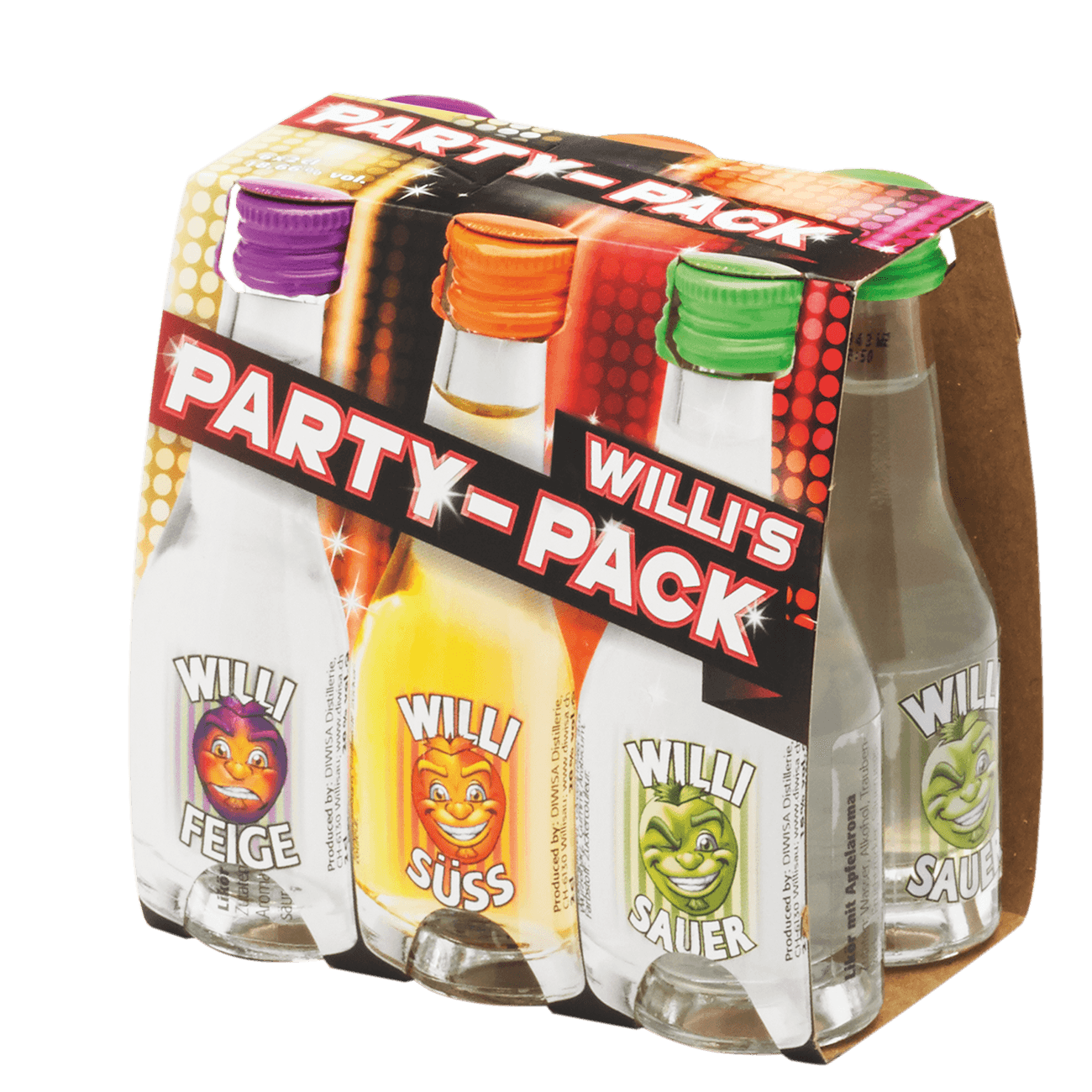 Willi's Party Pack Spiritueux 6x2cl
