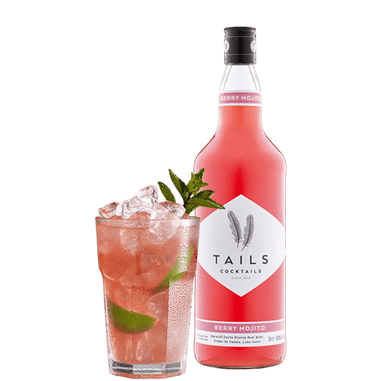 Tails - Berry Mojito Spirituosen 1x100cl