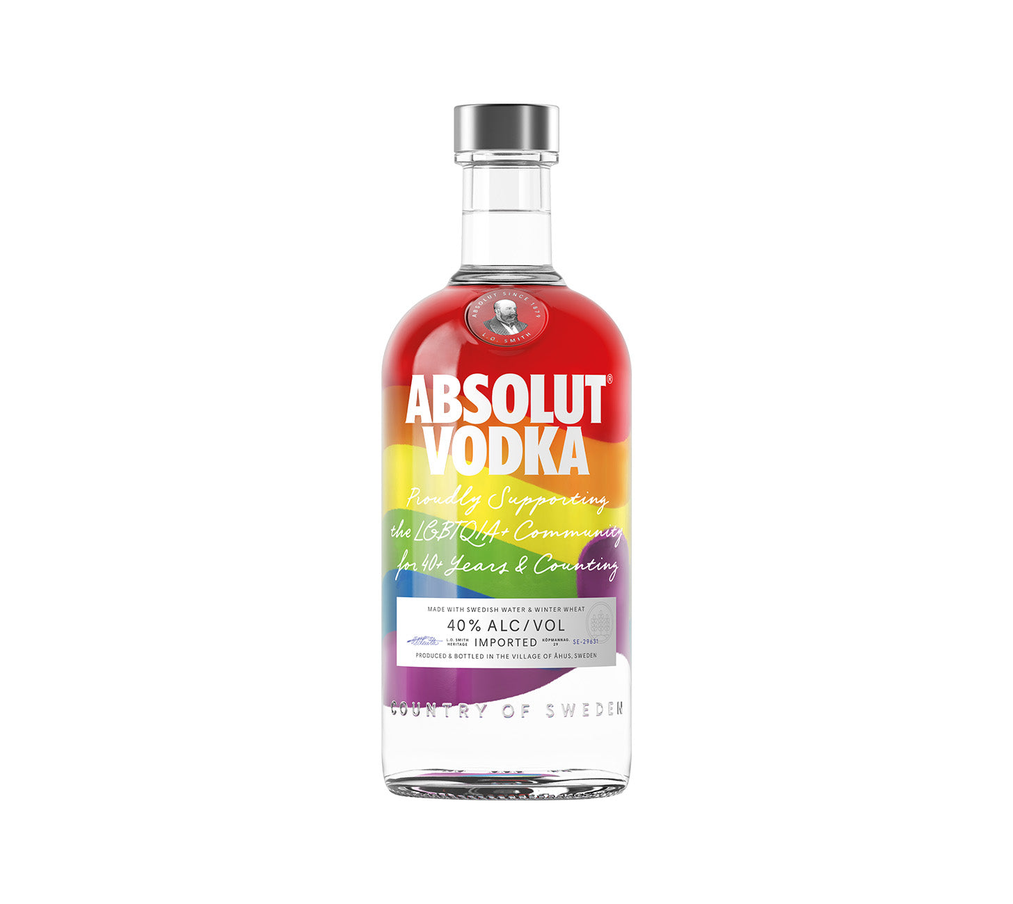 Absolut Rainbow Vodka Spirituosen 1x70cl
