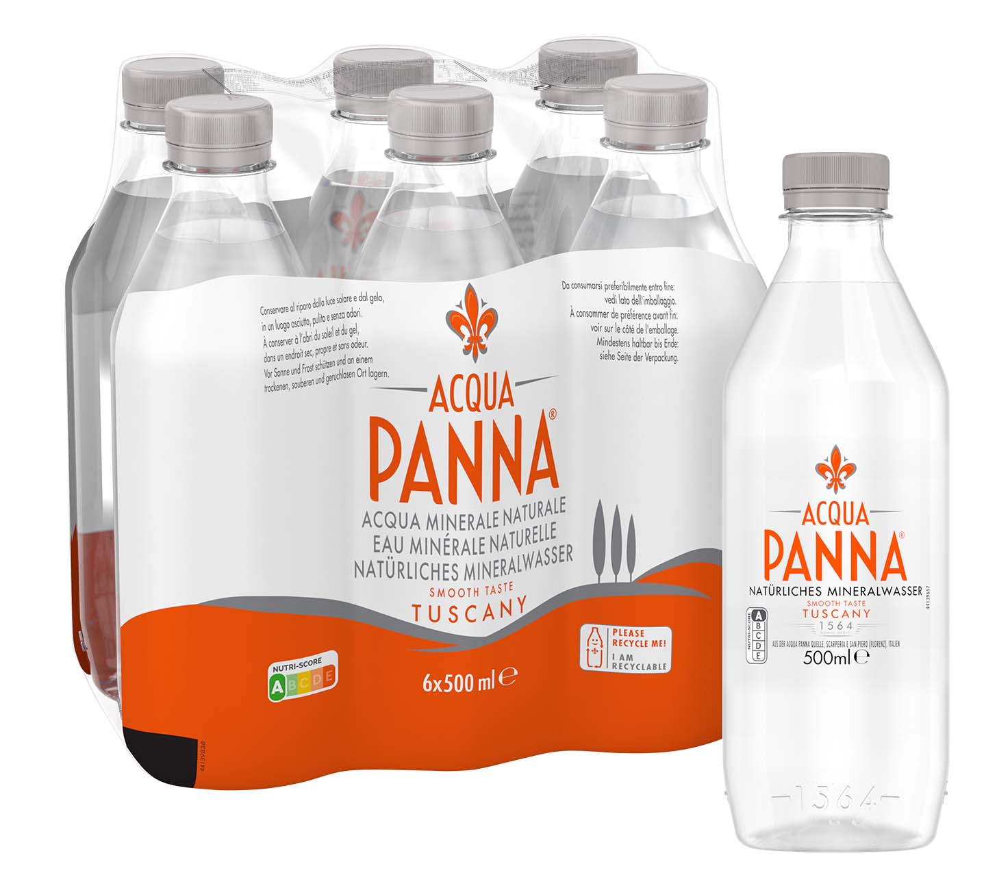 Acqua Panna naturale (50cl)