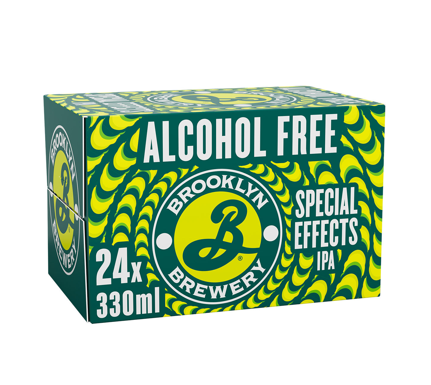 DE: Brooklyn Special Effects IPA alkoholfrei 24×33cl – alkoholfreies India Pale Ale mit tropischen Aromen im farbigen 24er Pack, Craft Bier.

FR: Brooklyn Special Effects IPA sans alcool 24×33cl – biere artisanale sans alcool pale ale aux aromes tropicaux en pack de 24.

IT: Brooklyn Special Effects IPA analcolica 24×33cl – birra artigianale analcolica pale ale con aromi tropicali in confezione da 24.