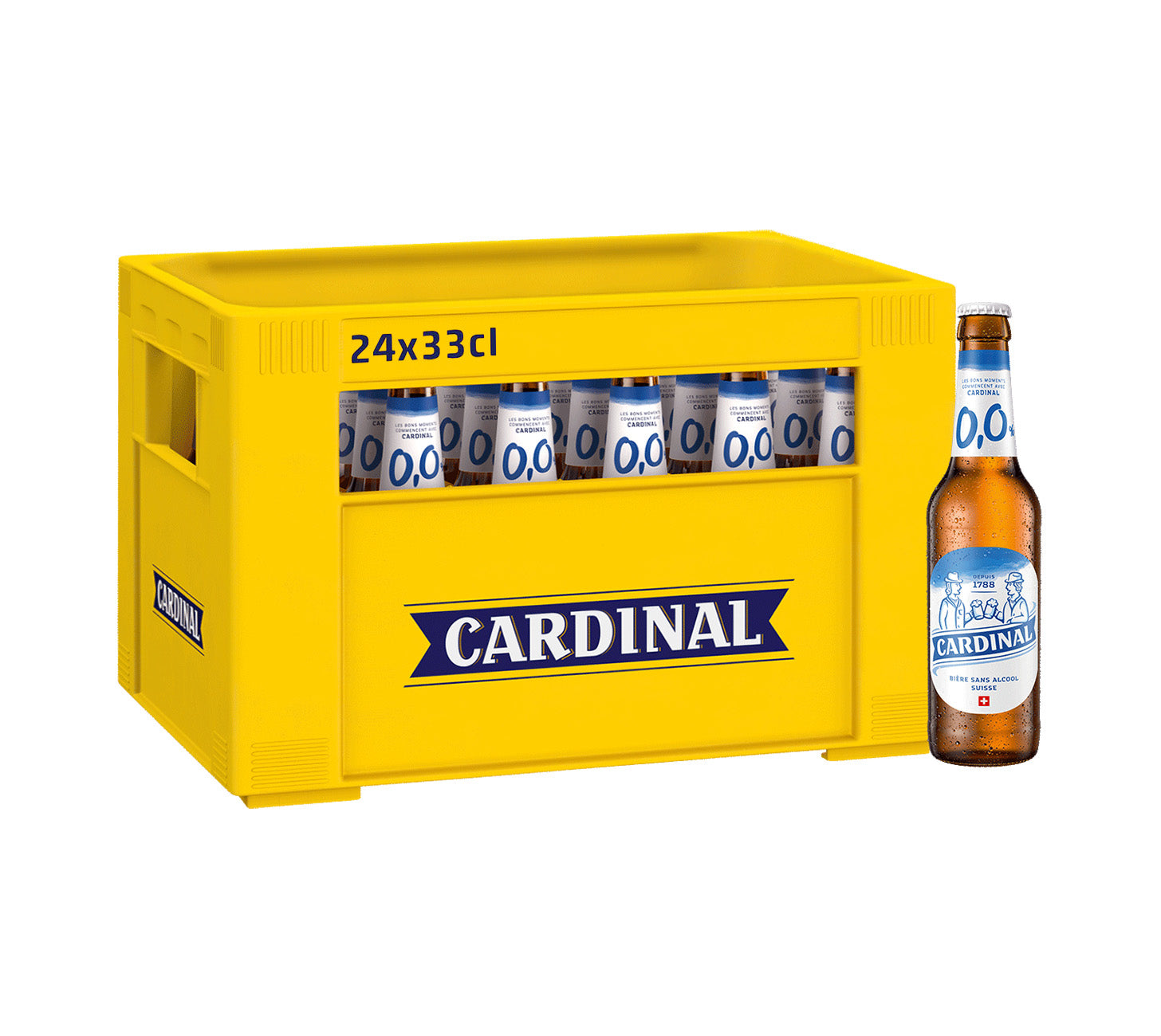 MHI 24x33cl

DE: Cardinal 0,0% Bier 33cl 24-Harasse MHI – alkoholfreies Schweizer Bier

FR: Cardinal 0,0% biere 33cl caisse 24 MHI – biere suisse sans alcool

IT: Cardinal 0,0% birra 33cl cassa 24 MHI – birra svizzera analcolica