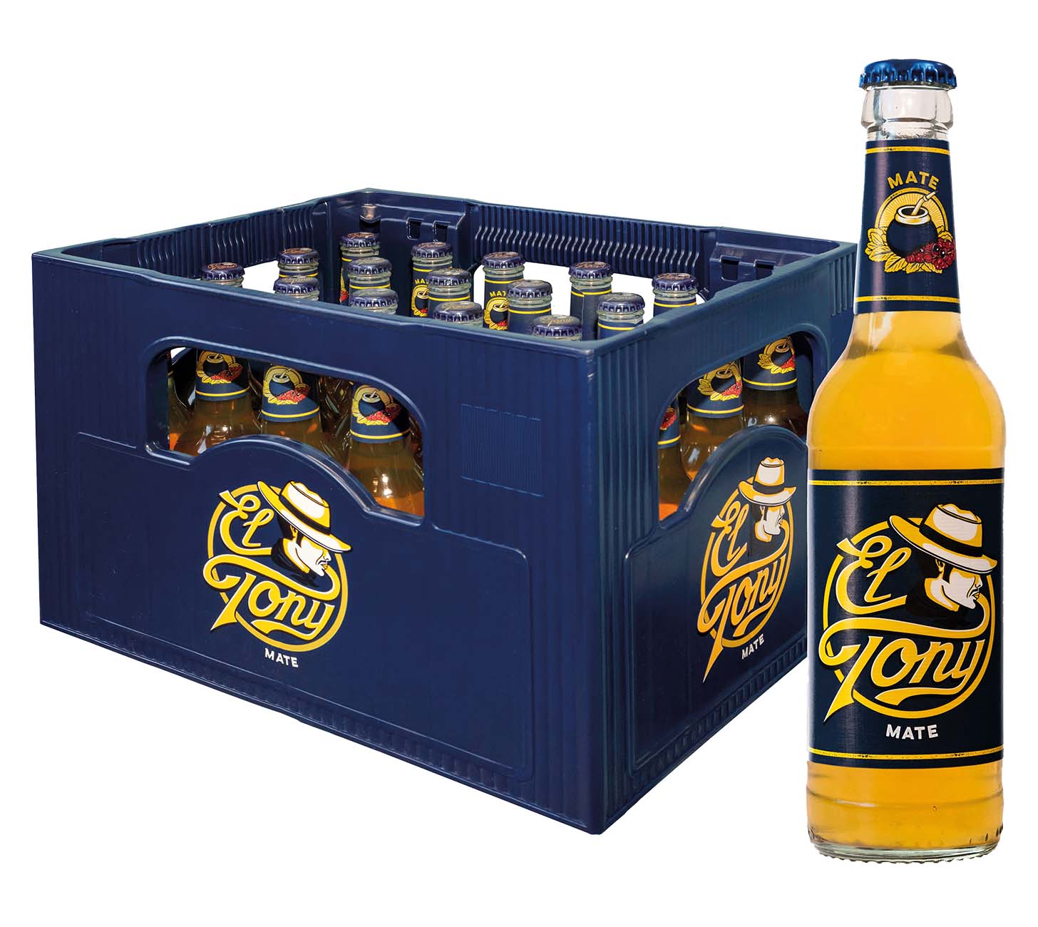 El Tony Mate Classic Softdrink 33cl 24-Harasse