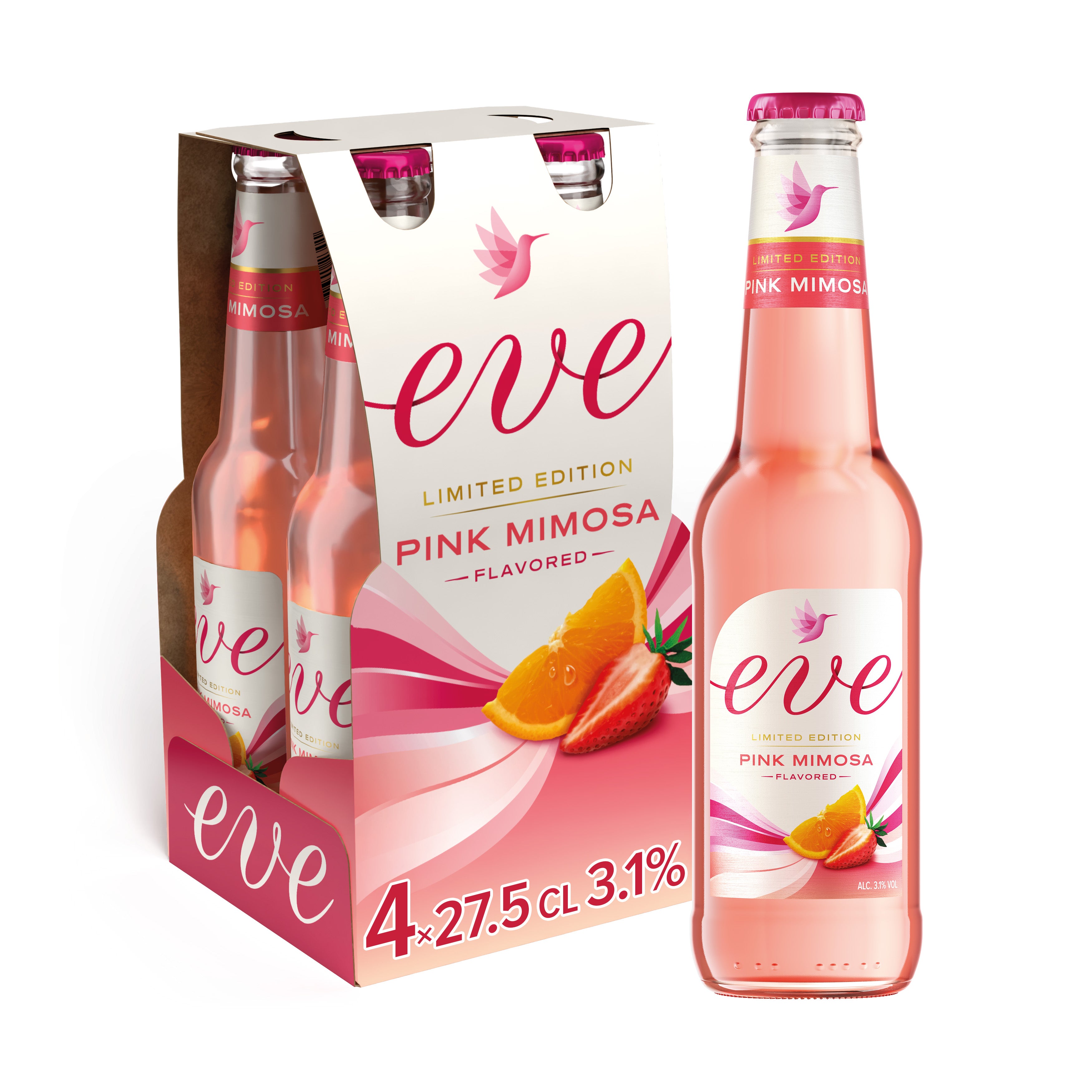 Eve Pink Mimosa Biermischgetränk 27.5cl 4-Pack