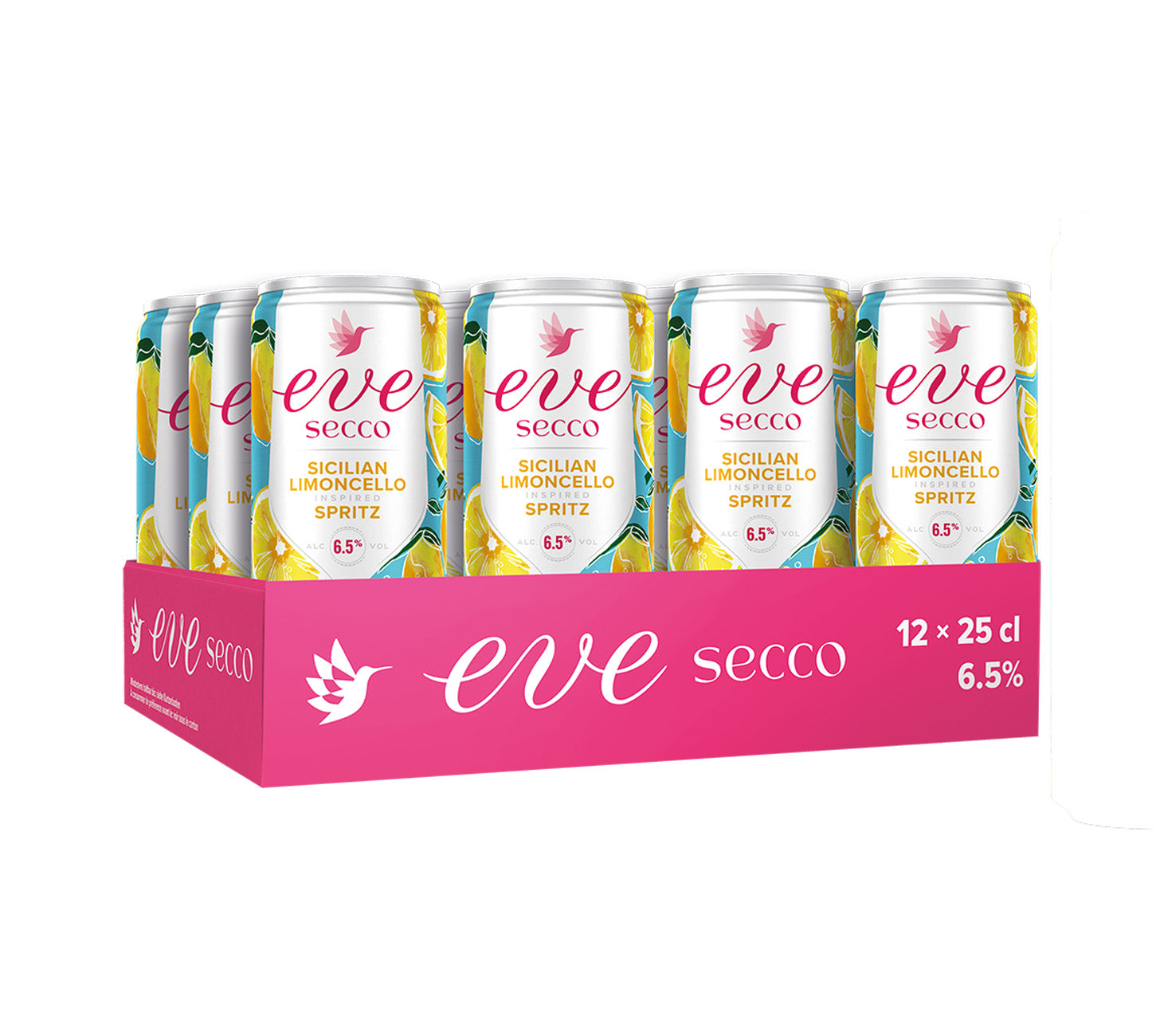 DE: Eve Secco Limoncello Spritz – 12x25cl Prosecco Aperitif

FR: Eve Secco Limoncello Spritz – pack de 12 bouteilles 25cl prosecco aperitif

IT: Eve Secco Limoncello Spritz – confezione da 12 bottiglie 25cl prosecco aperitivo
Keywords: eve secco limoncello, prosecco spritz kaufen, aperitif, feldschloesschen-getraenkeshop