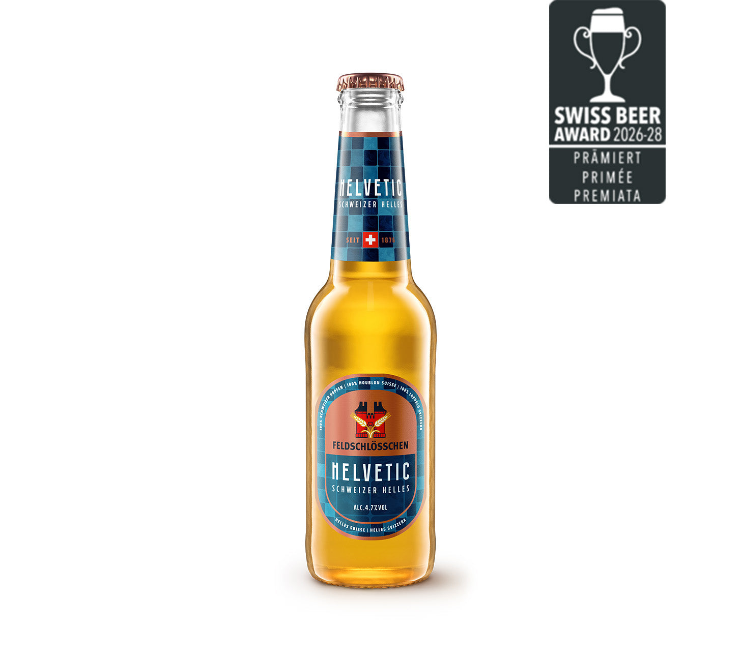 Bière Helvétique Feldschlösschen 27,5 cl 24 heures