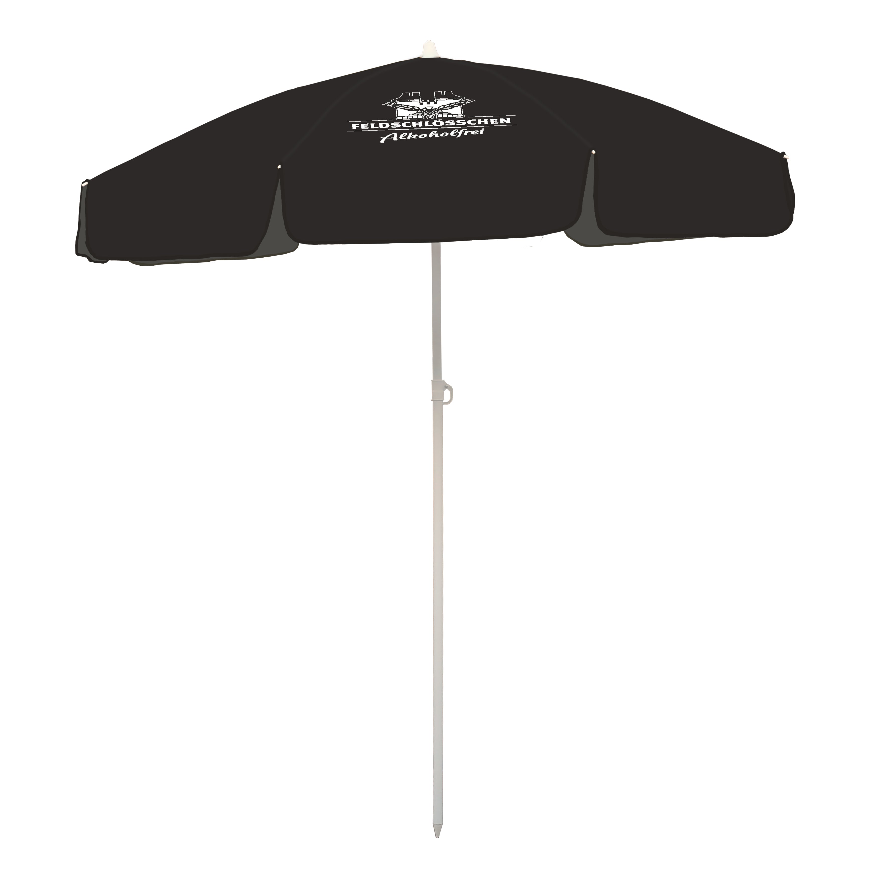 Parasol Feldschlösschen sans alcool petit format 180 cm