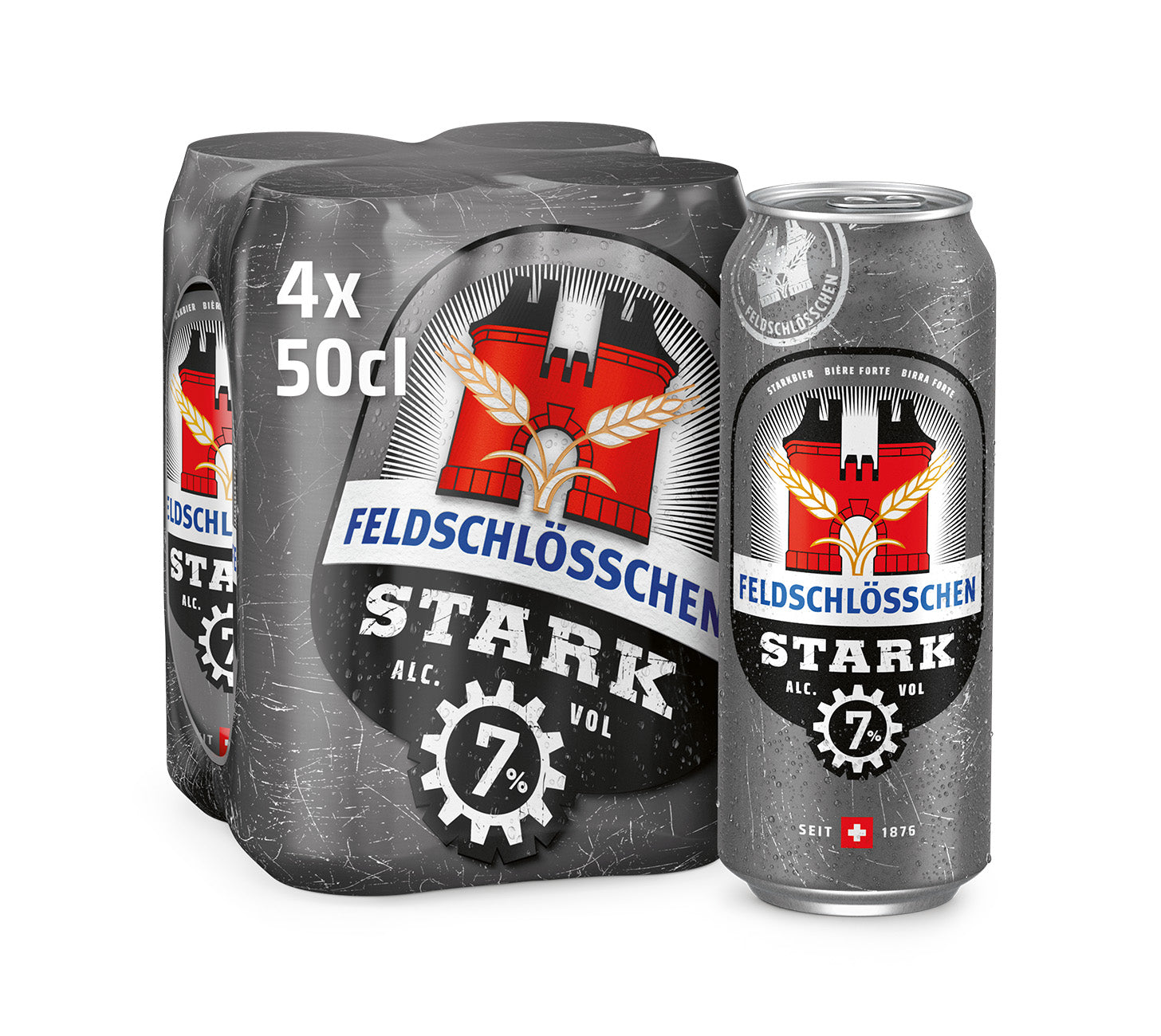 Feldschlösschen Stark Bier 50cl 4-Pack