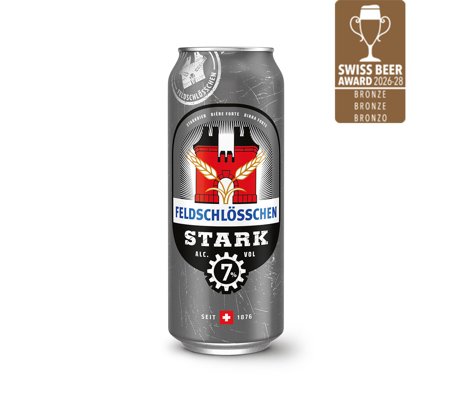 Feldschlösschen Stark Bier 50cl 4-Dosenpack