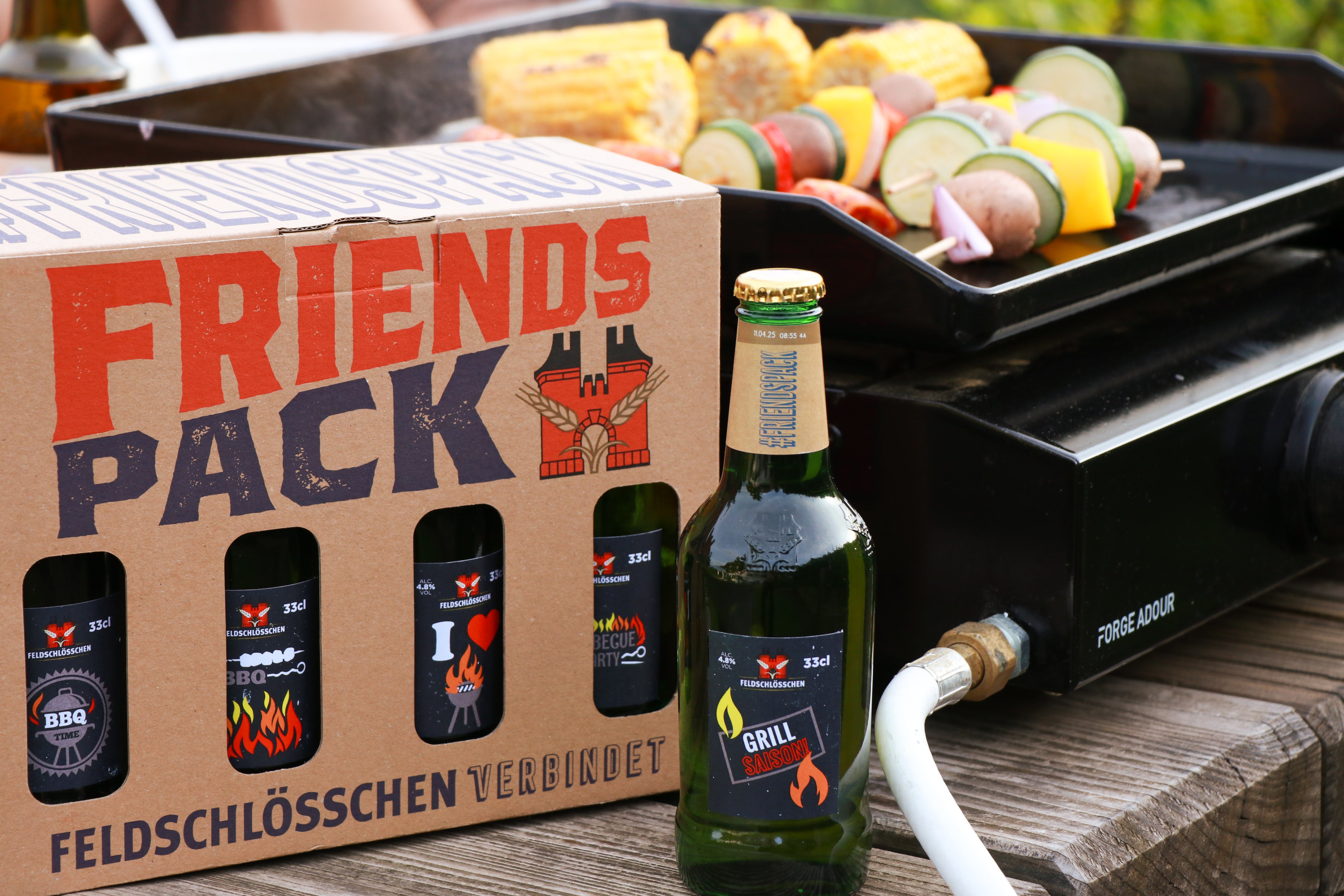 Feldschlösschen BBQ Friendspack Bier 33cl 8-Pack