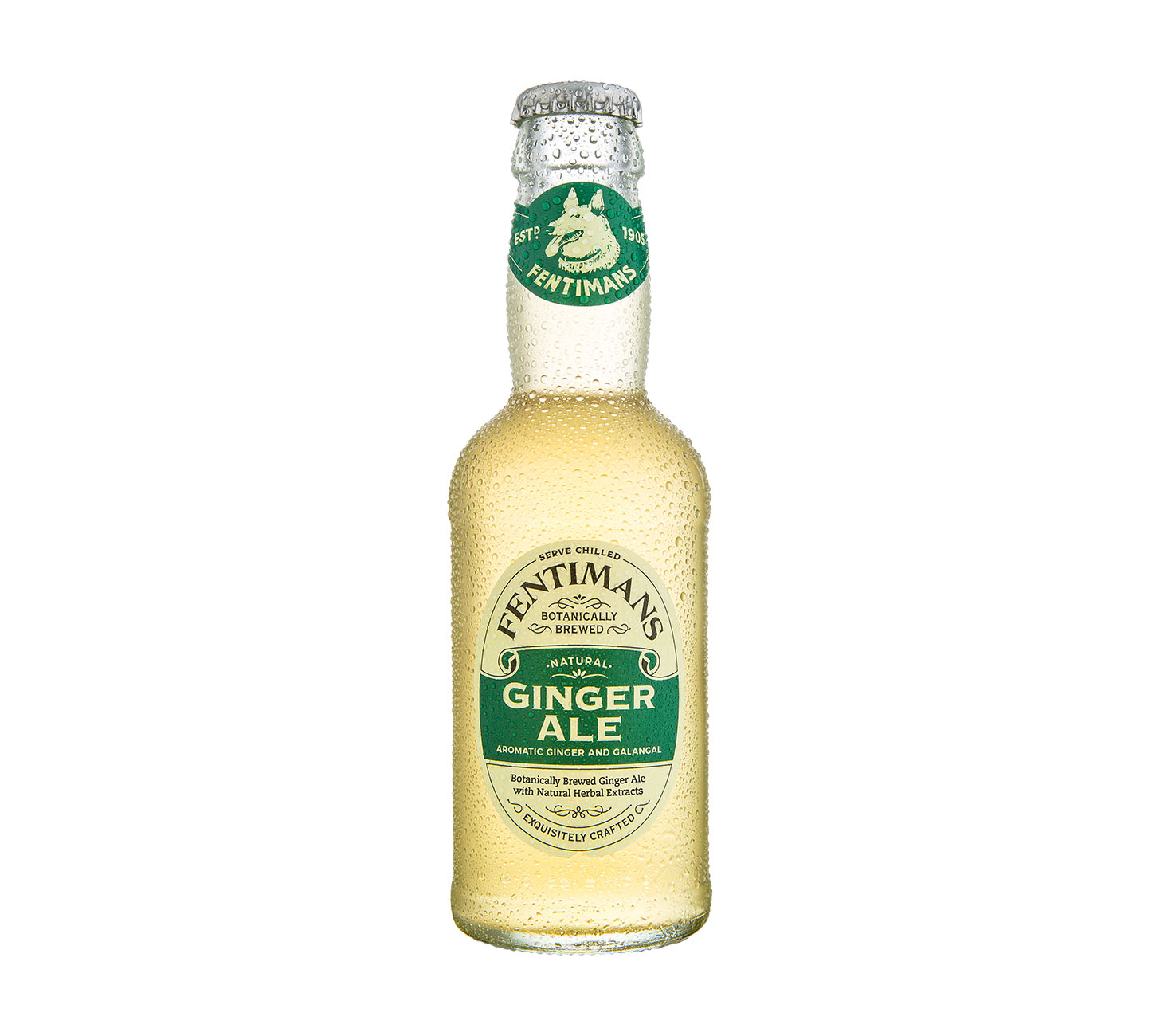 Fentimans Ginger Ale Softdrink 20cl 24-Pack