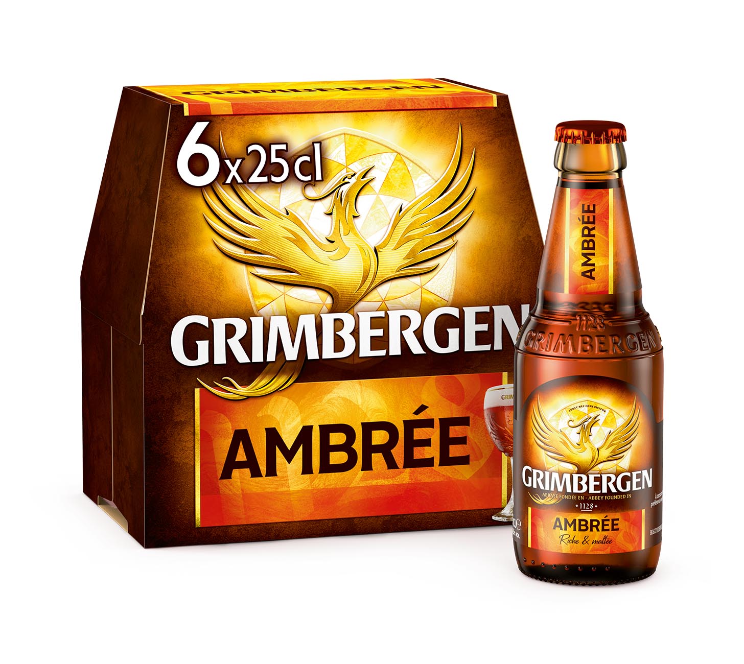 DE: Grimbergen Ambree Bier 25cl 6-Pack, MHI – Flasche bernsteinfarbenes Klosterbier, Vorratspack

FR: Grimbergen Ambree biere 25cl 6-Pack, MHI – bouteille de biere ambrée, coffret

IT: Grimbergen Ambree birra 25cl 6-Pack, MHI – bottiglia di birra ambrata, confezione

Keywords: grimbergen ambree, klosterbier, belgisches bier, feldschloesschen-getraenkeshop
