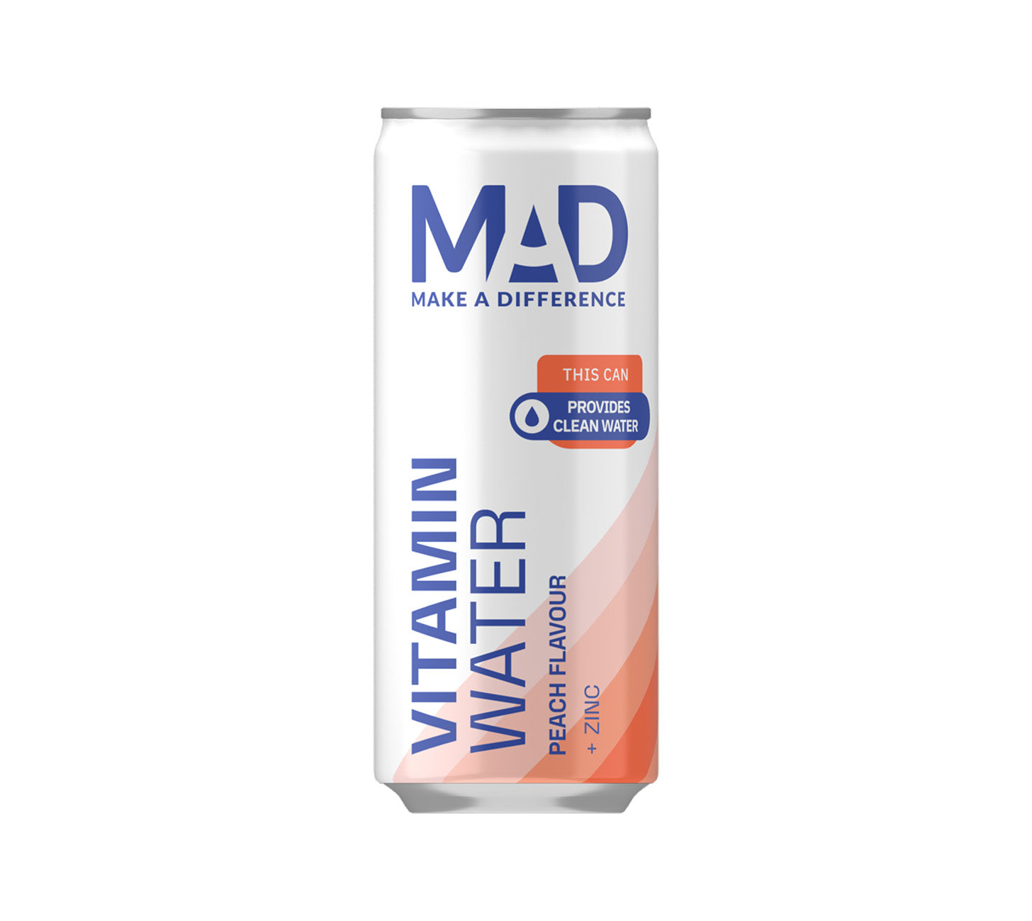 DE:
MAD Vitamin Water Peach Flavour 33cl – Erfrischungsgetraenk mit Vitaminen und Pfirsichgeschmack, fruchtig und leicht, Einzeldose

FR:
MAD Vitamin Water Peach Flavour 33cl – boisson vitaminée saveur pêche, légère et fruitée, canette individuelle

IT:
MAD Vitamin Water Peach Flavour 33cl – bevanda vitaminica gusto pesca, leggera e fruttata, lattina singola

Keywords:
mad vitamin water, vitamin water peach, erfrischungsgetraenk, pfirsich, 33cl, einzeldose