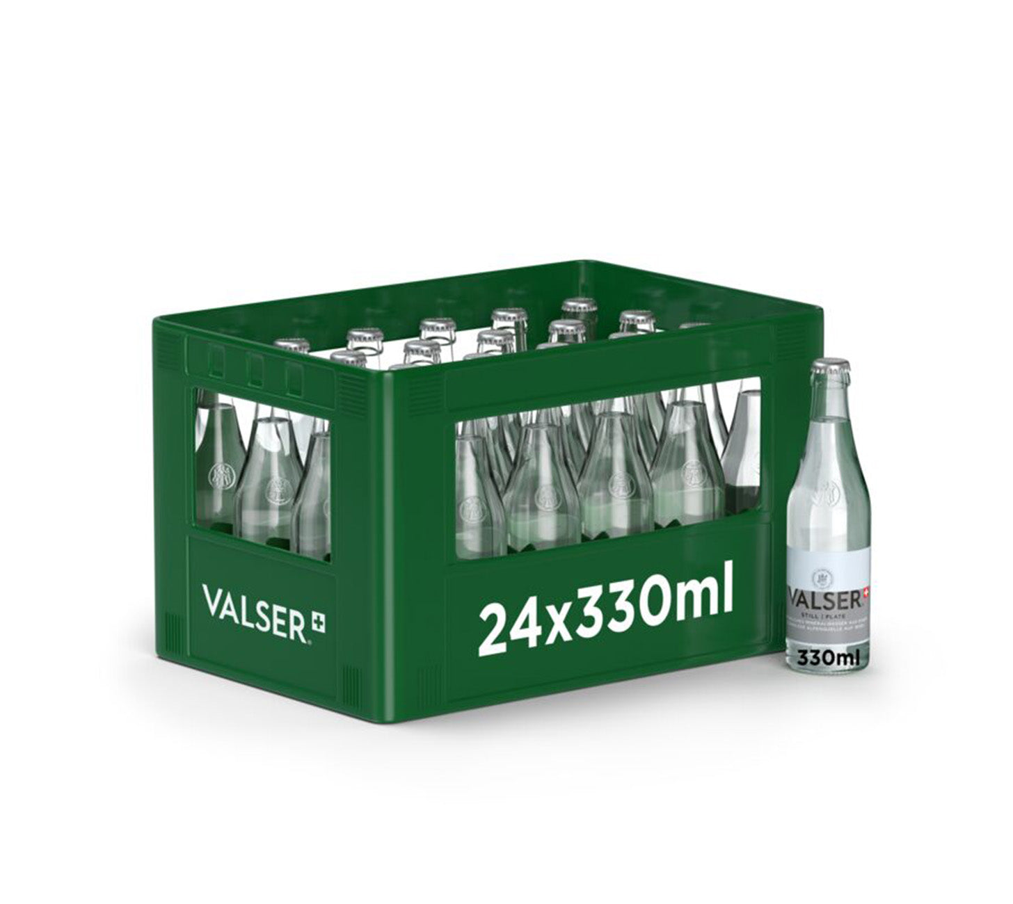 Valser Prickelnd mit CO2 Wasser 33cl 24-Harasse