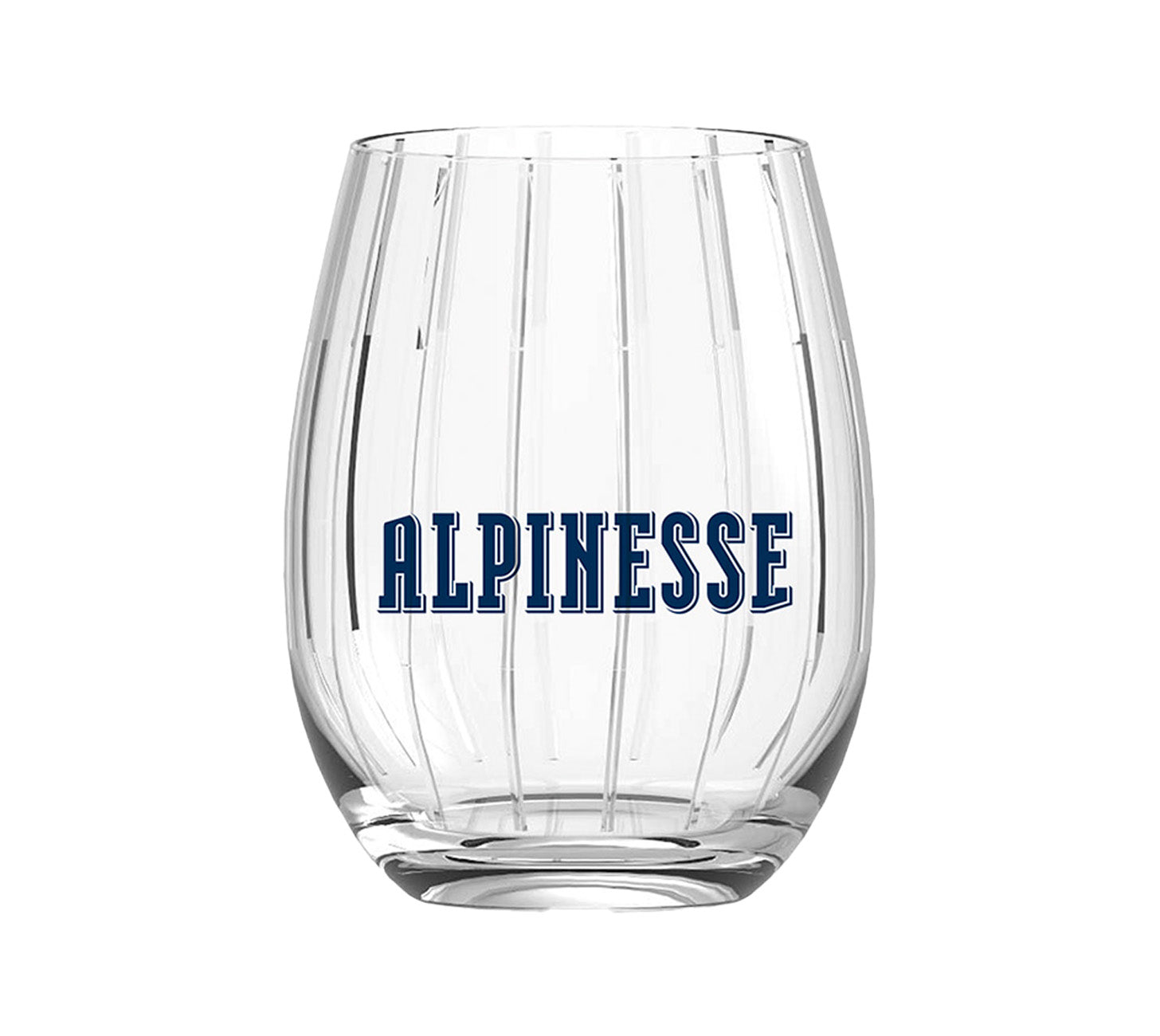 DE: Alpinesse Signature Glas 40cl, stilvolles Design

FR: Verres Alpinesse Signature 40cl, design élégant

IT: Bicchieri Alpinesse Signature 40cl, design elegante