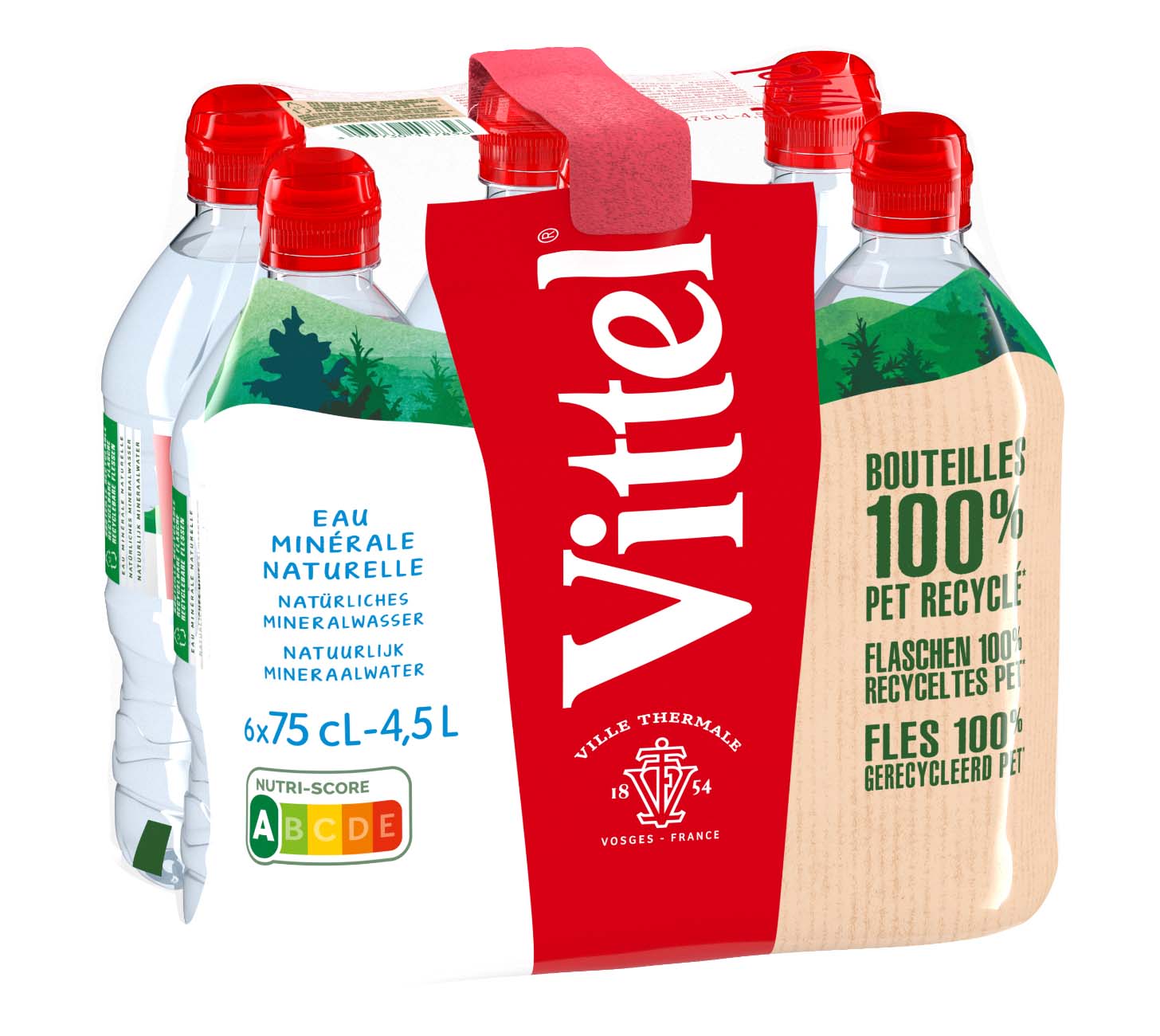 Vittel avec Sportscap (75cl)