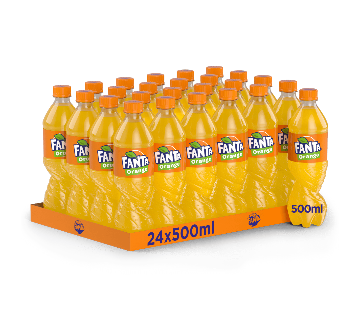 Fanta Orange Softdrink 50cl 24-Pack