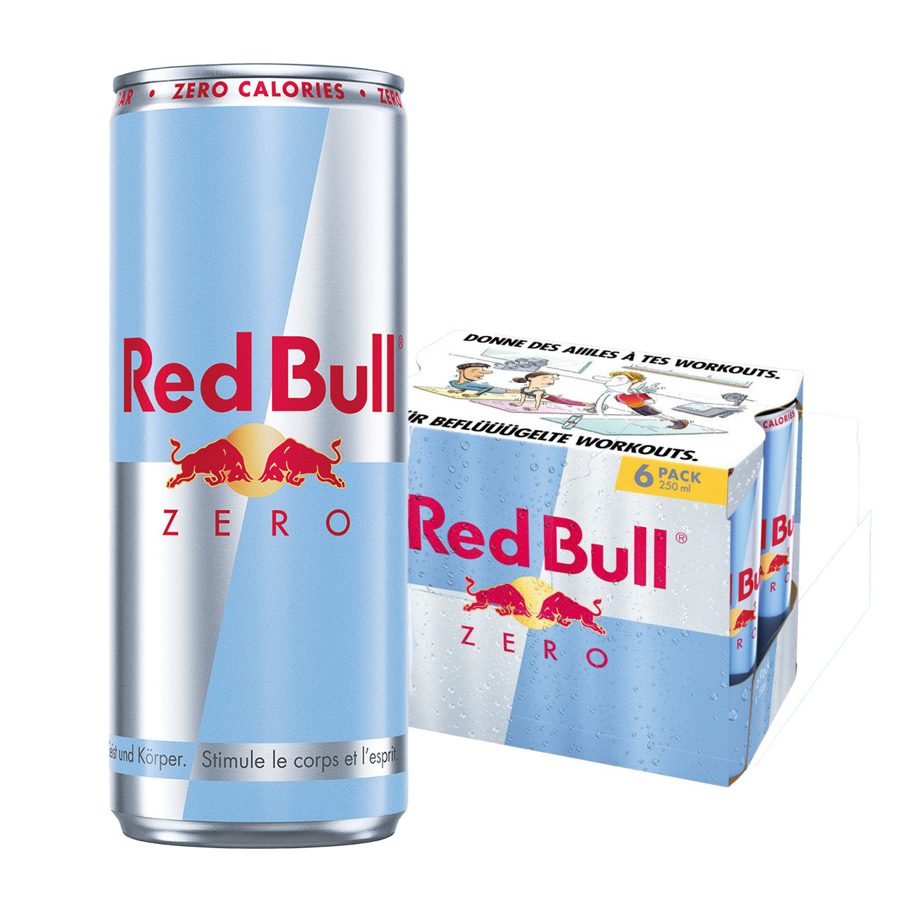 Red Bull Zero Softdrink 25cl 6-Pack