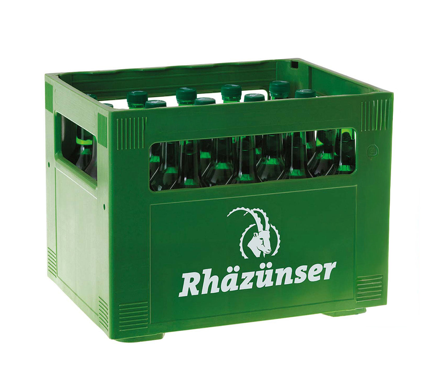 DE: Rhäzünser mit Kohlensäure 50cl 20-Harasse – sprudelndes Mineralwasser in PET-Flaschen.

FR: Rhäzünser gazeuse 50cl 20-Harasse – eau minerale petillante en bouteilles PET.

IT: Rhäzünser frizzante 50cl 20-Harasse – acqua minerale naturale gassata in bottiglie PET.
Keywords: mineralwasser, wasser, rhaezuenser, mit kohlensaeure, sprudel, 50cl harasse, feldschloesschen-getraenkeshop