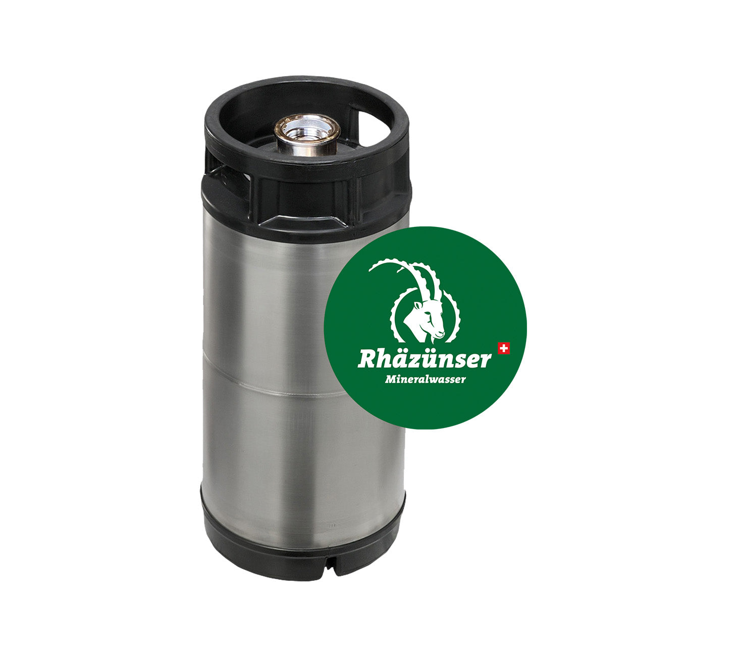 Rhäzünser Contenitore acqua minerale frizzante 1x20l
