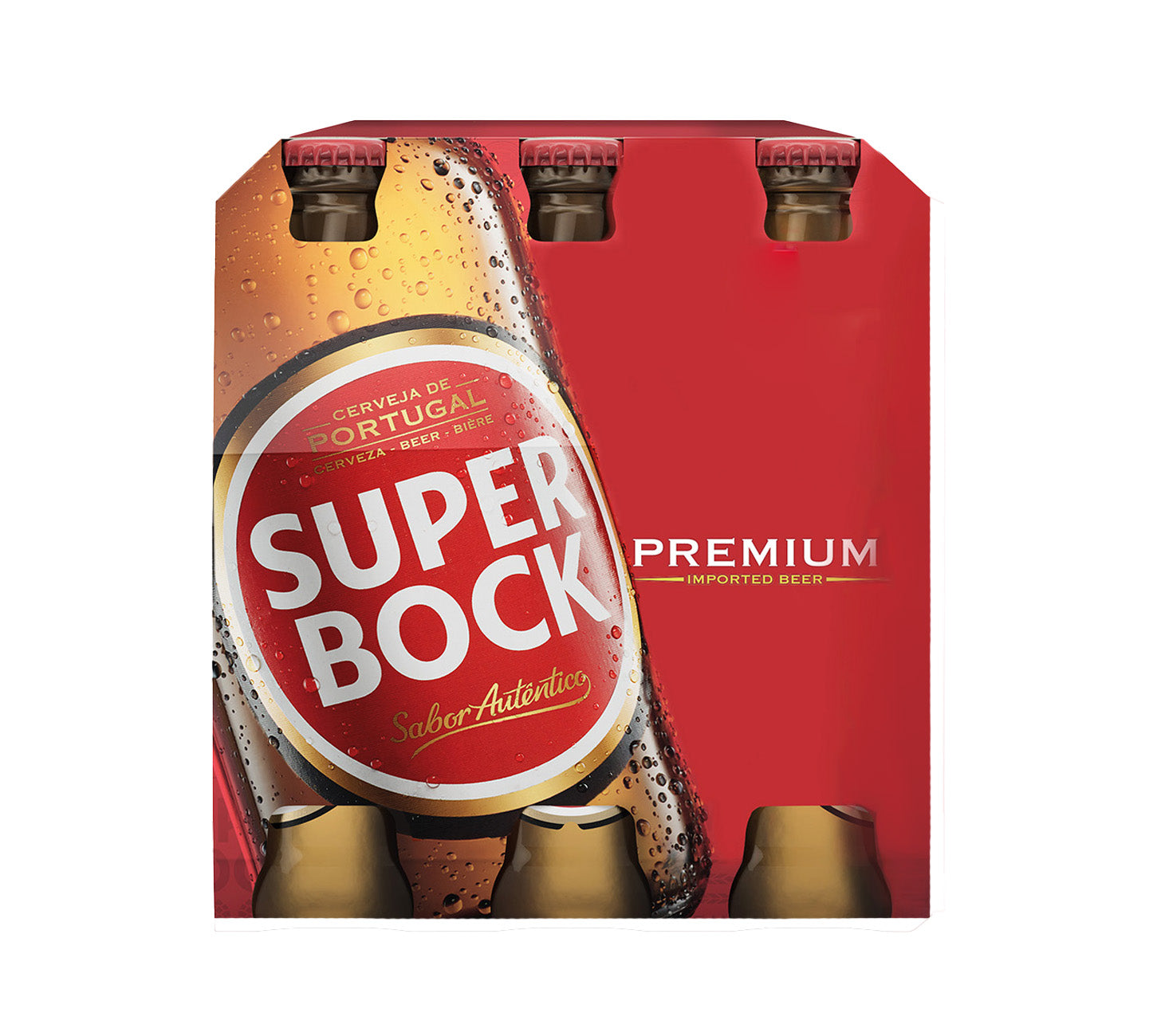 DE: Super Bock Lager Bier 25cl 6-Pack – portugiesisches Lagerbier, mild und erfrischend im praktischen kleinen Format.

FR: Super Bock Lager Biere 25cl 6-Pack – bière portugaise classique, douce et rafraîchissante.

IT: Super Bock Lager Birra 25cl 6-Pack – birra portoghese classica, fresca e leggera.