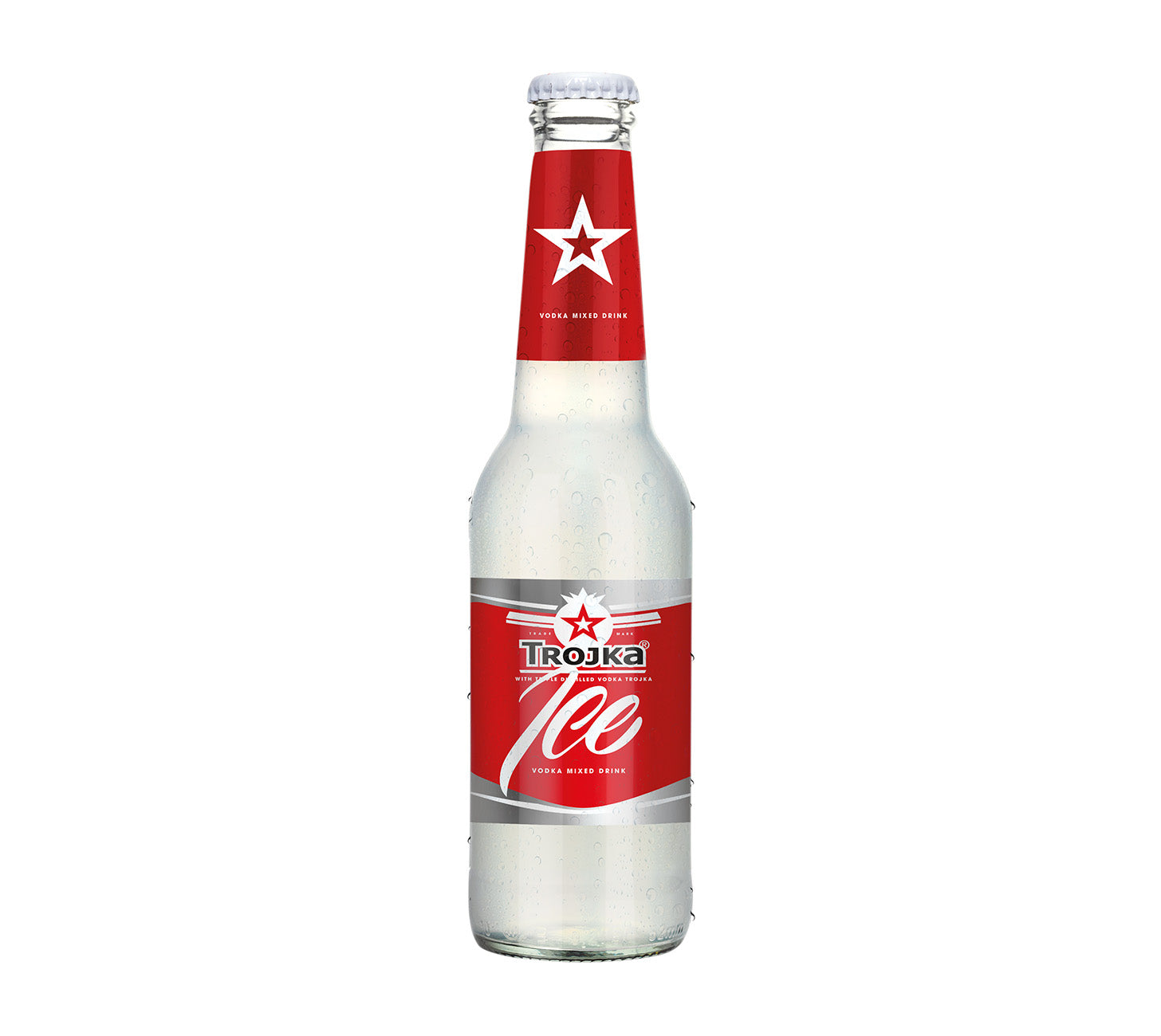 Trojka ICE Vodka Mixed Flasche Spirituosen 24x27.5cl